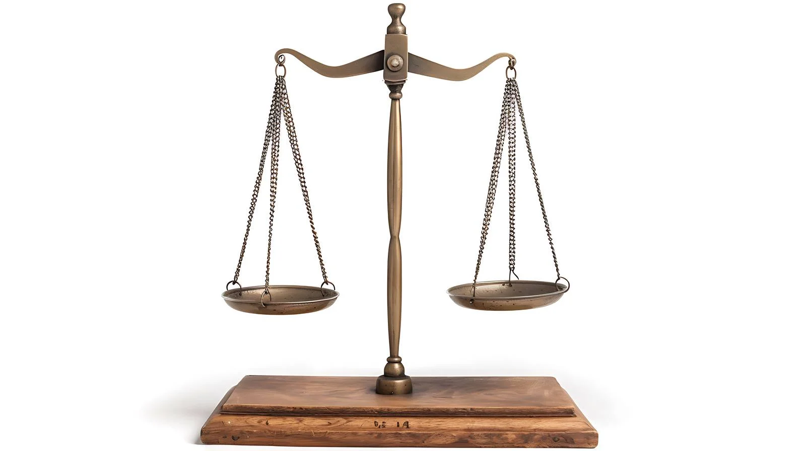 Vintage Balance Scale Isolated on White — free download from Dotvec