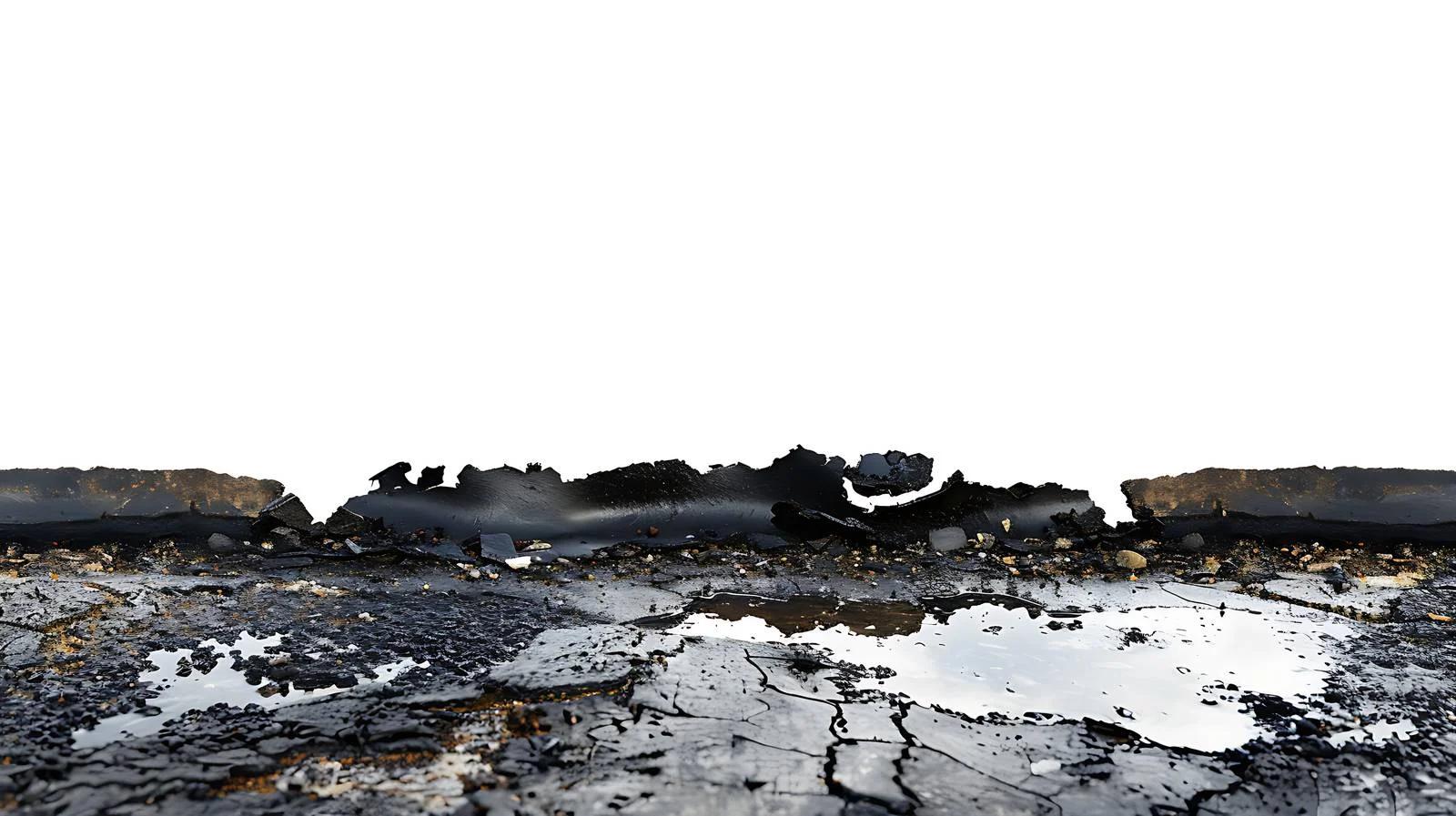Spillage of Oil on Roadway Surface — free download from Dotvec