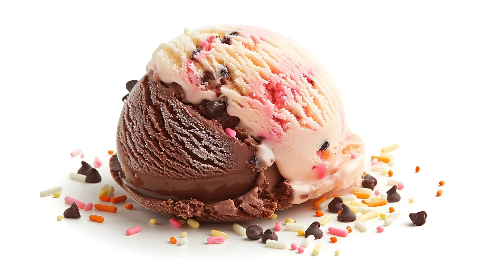 Ice Cream on White Background — free download from Dotvec