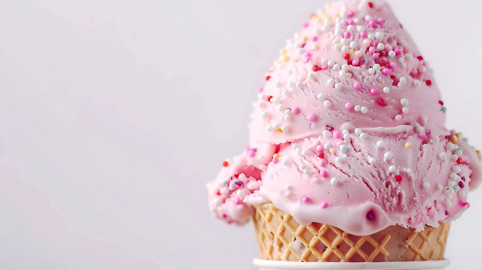 Ice Cream on White Background — free download from Dotvec