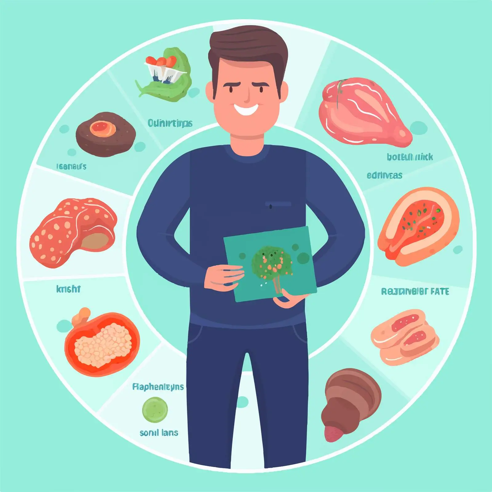 Gastroenteritis Causes and Symptoms Infographic — free download from Dotvec