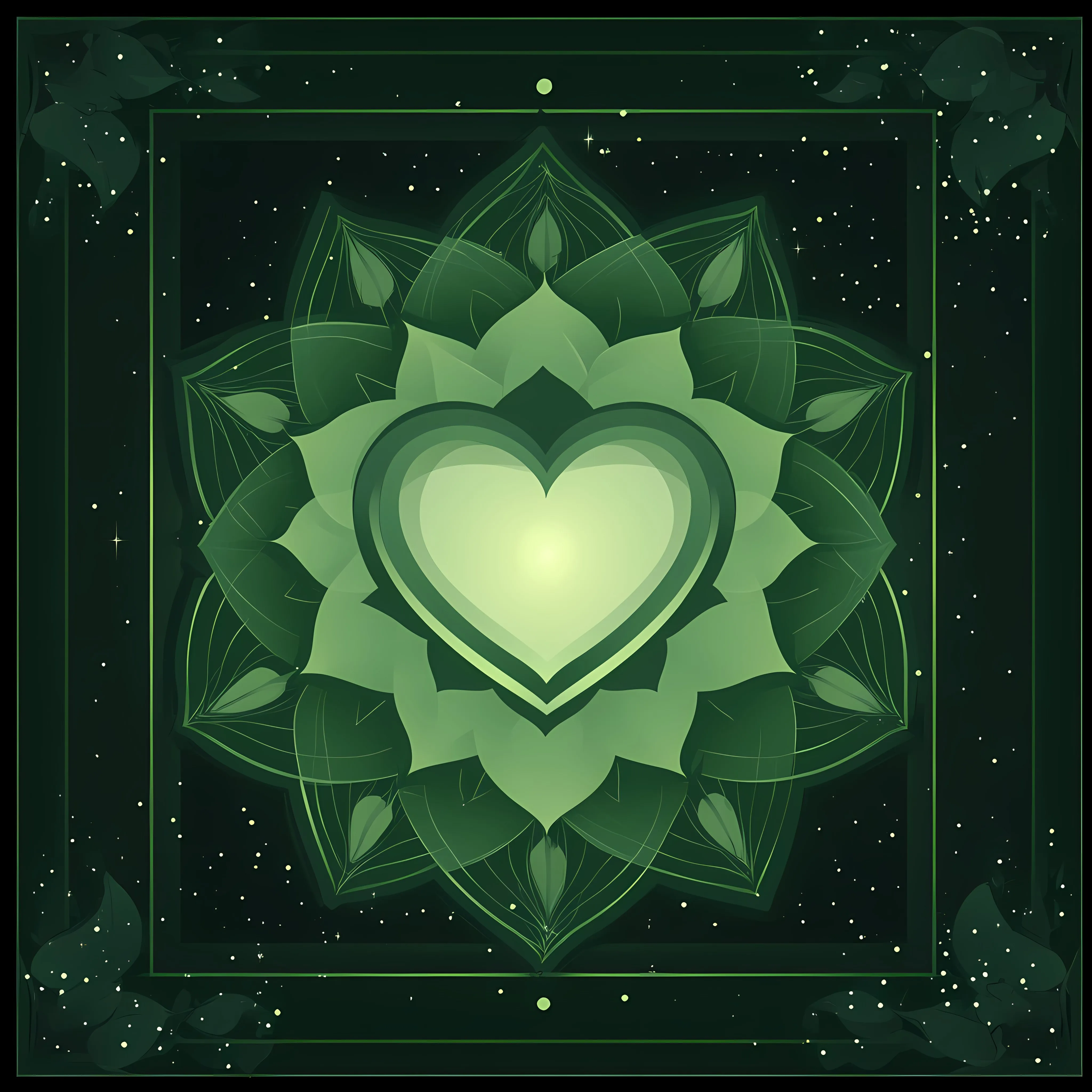 Anahata Heart Chakra Vector Illustration – free anahata image from Dotvec