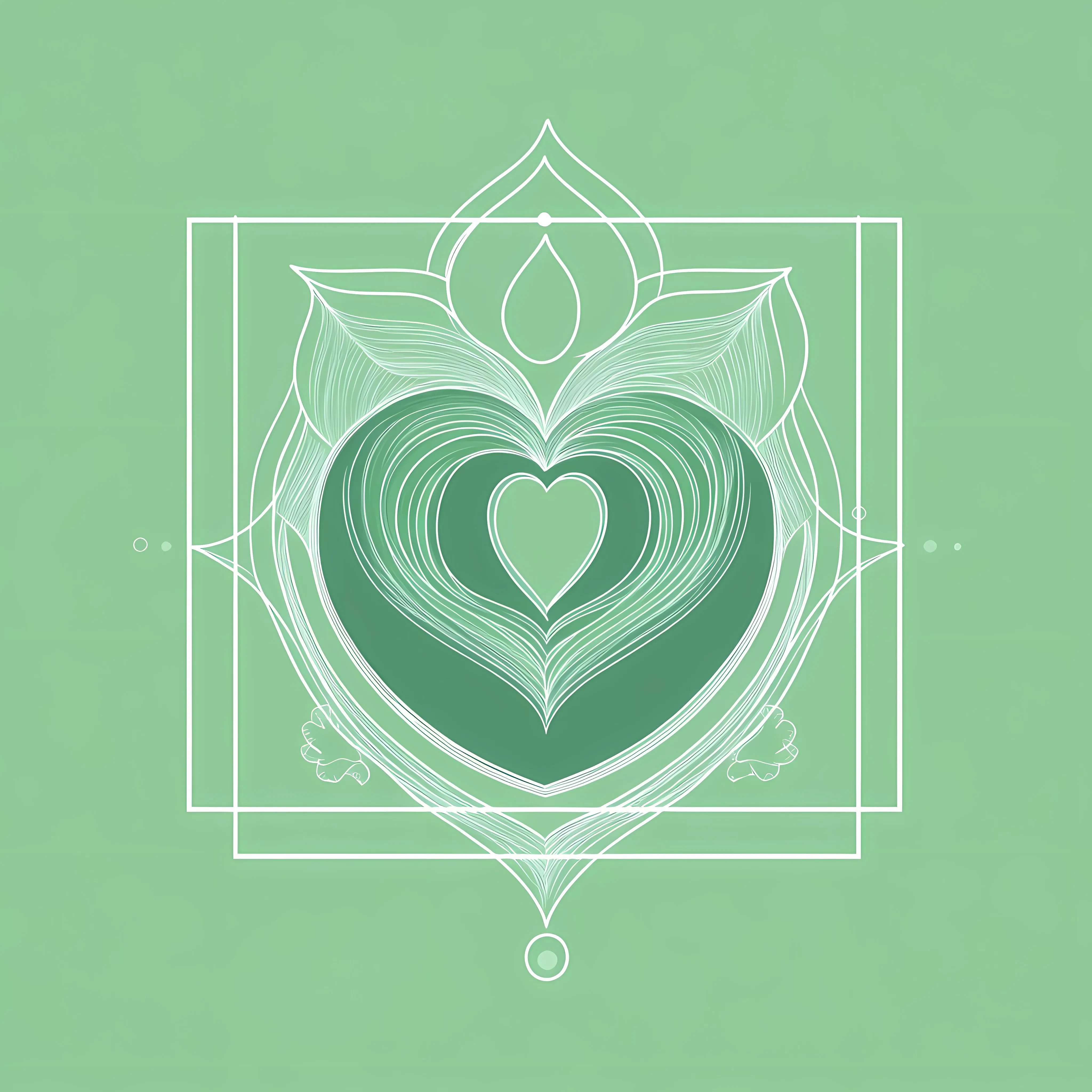 Anahata Heart Chakra Vector Illustration — free download from Dotvec