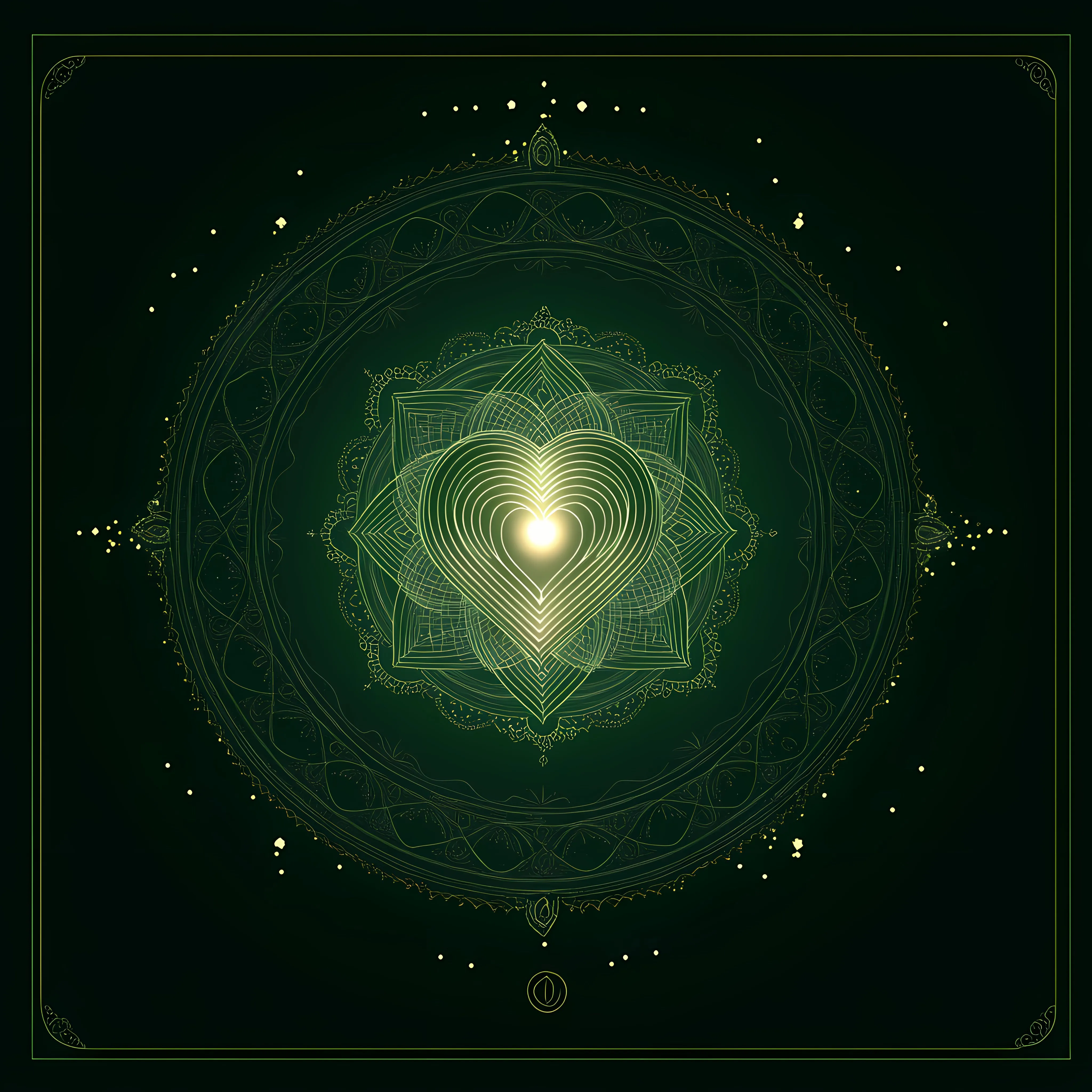 Anahata Heart Chakra Tantrism Vector Illustration — free download from Dotvec