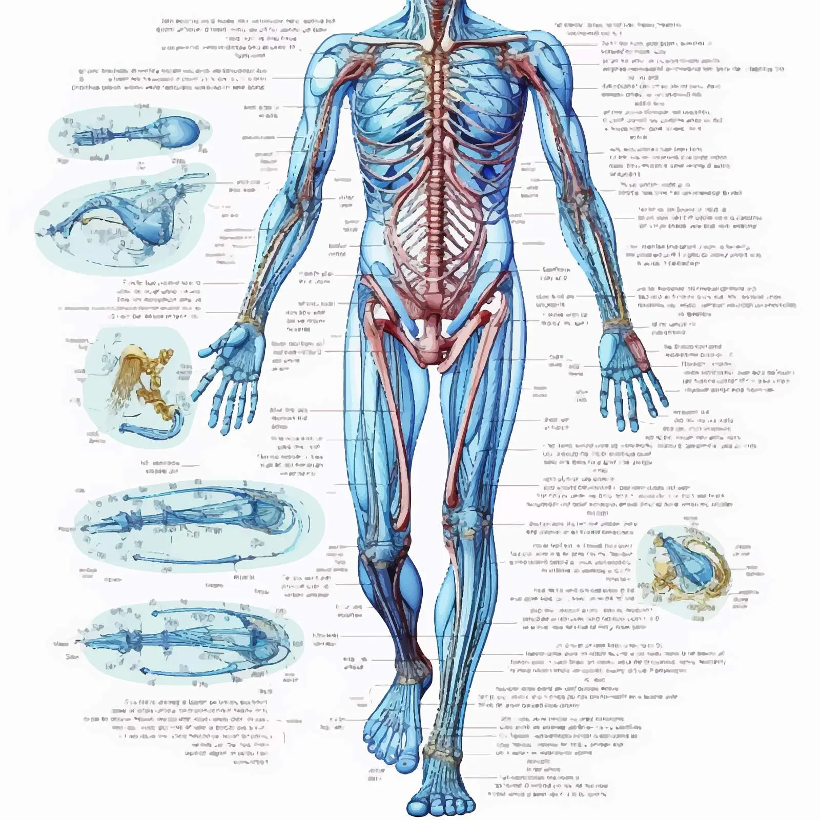 Growth Anatomy of Siblings Body Parts — free download from Dotvec