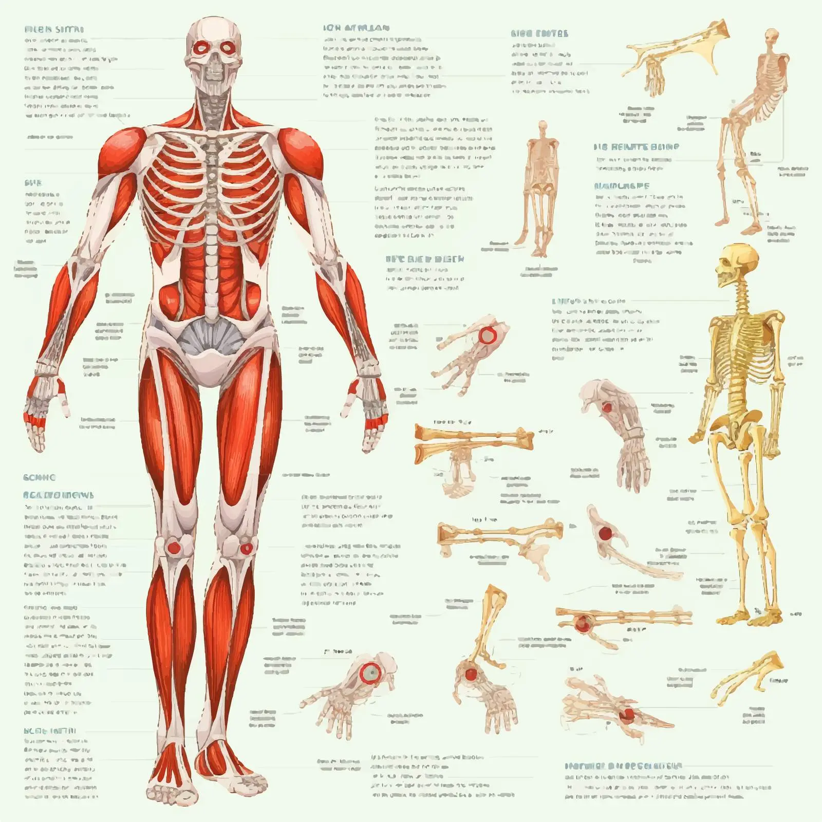 Anatomy of Body Parts in Siblings Growth — free download from Dotvec
