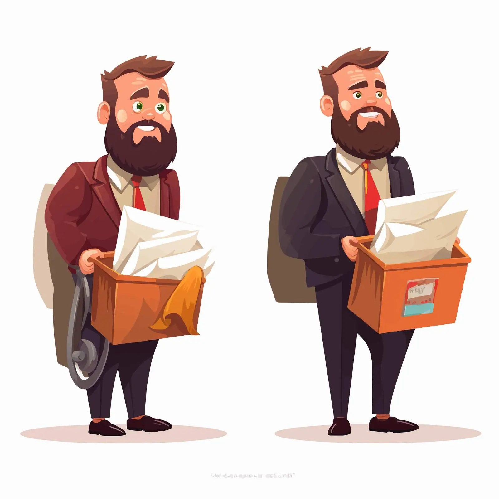 Bearded Man in Elegant Suit Carrying Wheel – free elegant suit image from Dotvec