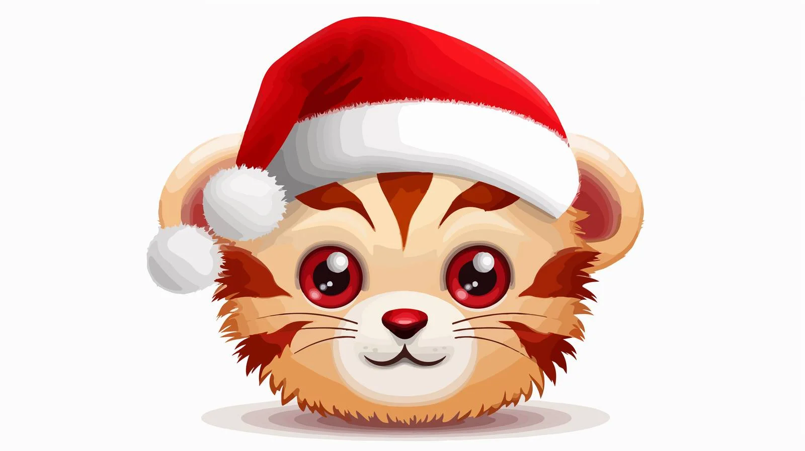 Festive Animal Christmas Ornament — free download from Dotvec