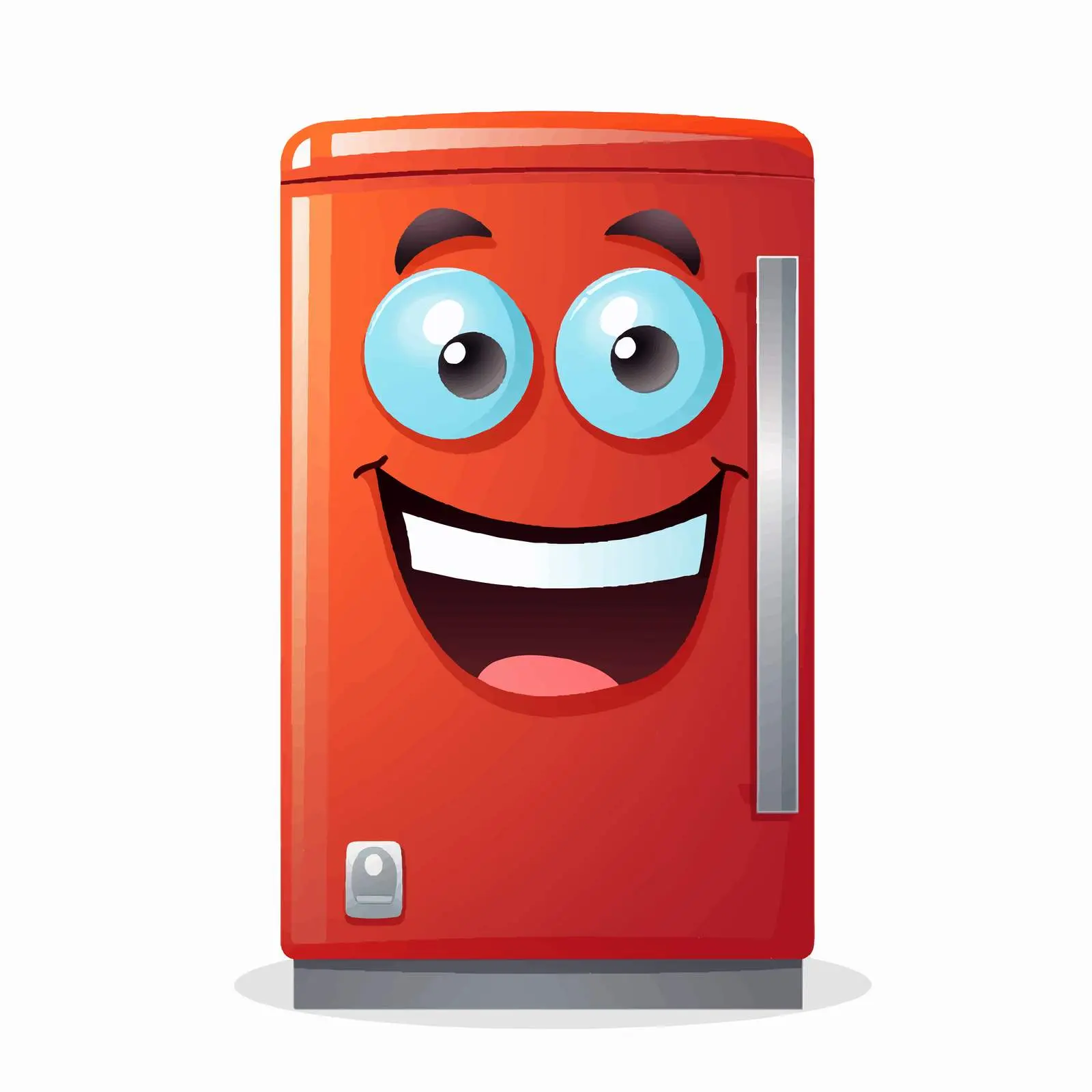 Playful Animated Fridge Vector Illustration — free download from Dotvec