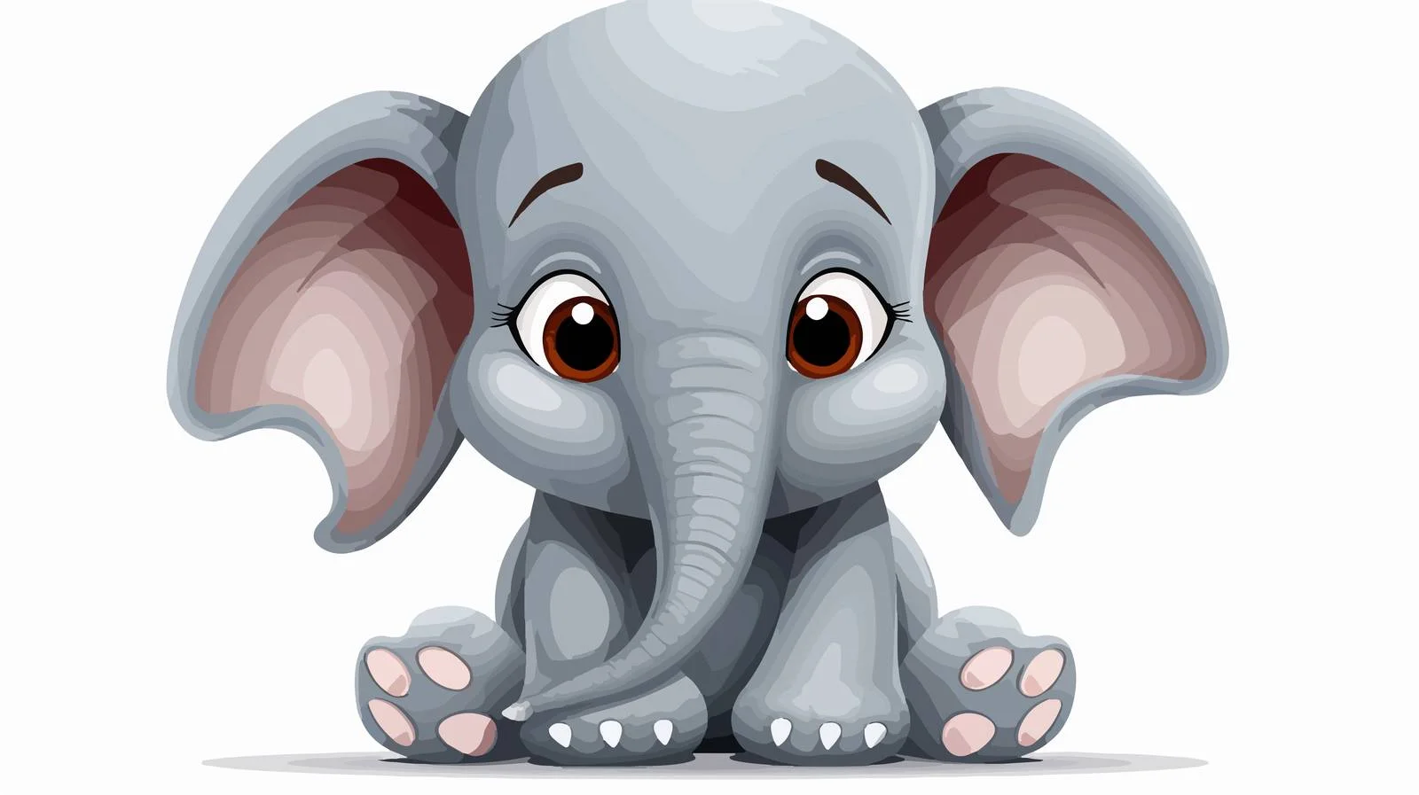 Comic Elephant Stock Vector Illustration — free download from Dotvec