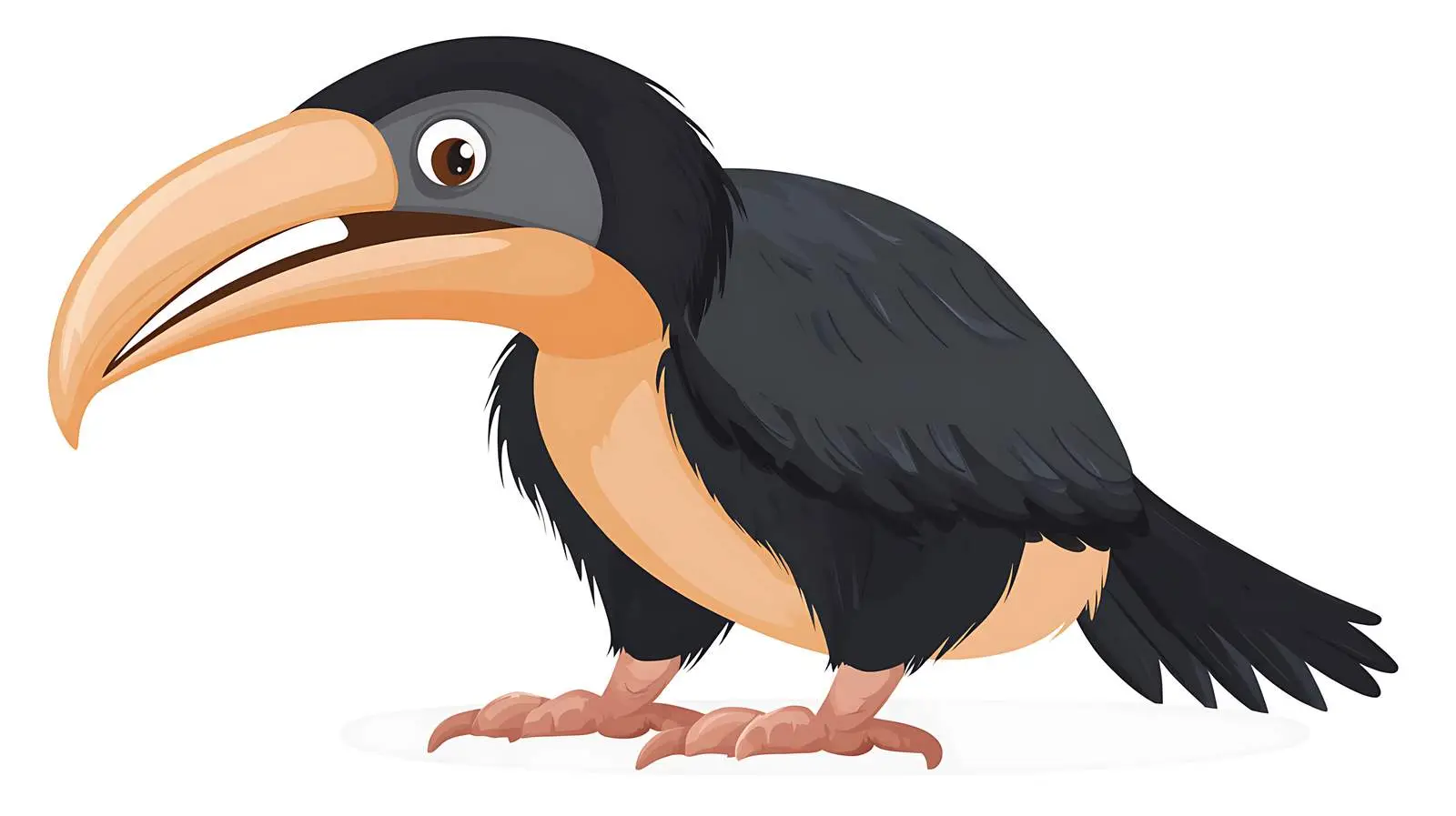 Anteater Cartoon Icon on White Background — free download from Dotvec