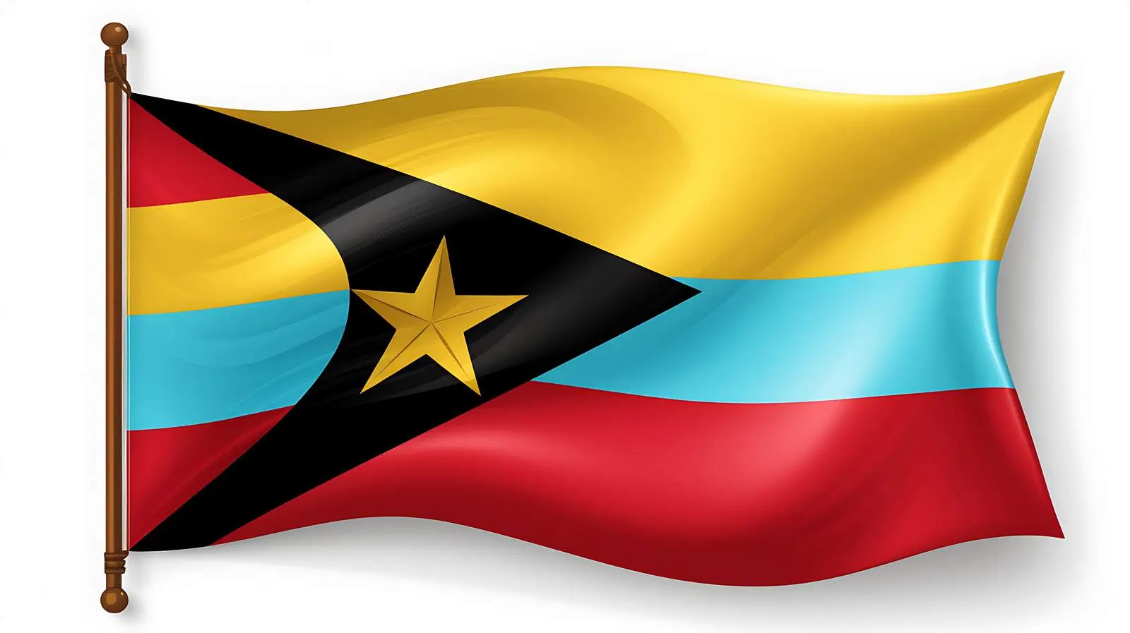 Antigua and Barbuda Flag on Transparent Background – free caribbean image from Dotvec