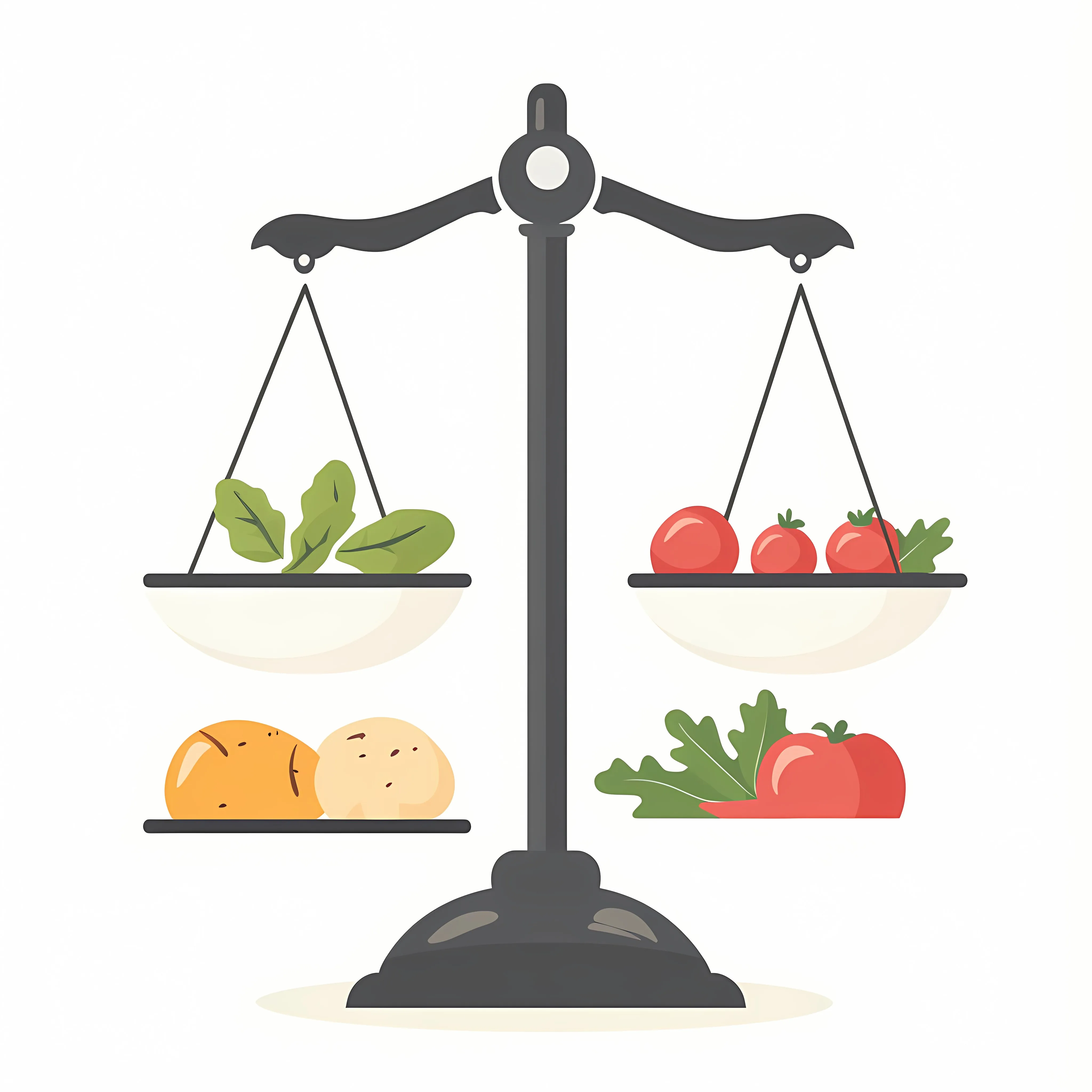 Antique Balance Scale Measuring Food in Kilograms – free baking tools image from Dotvec