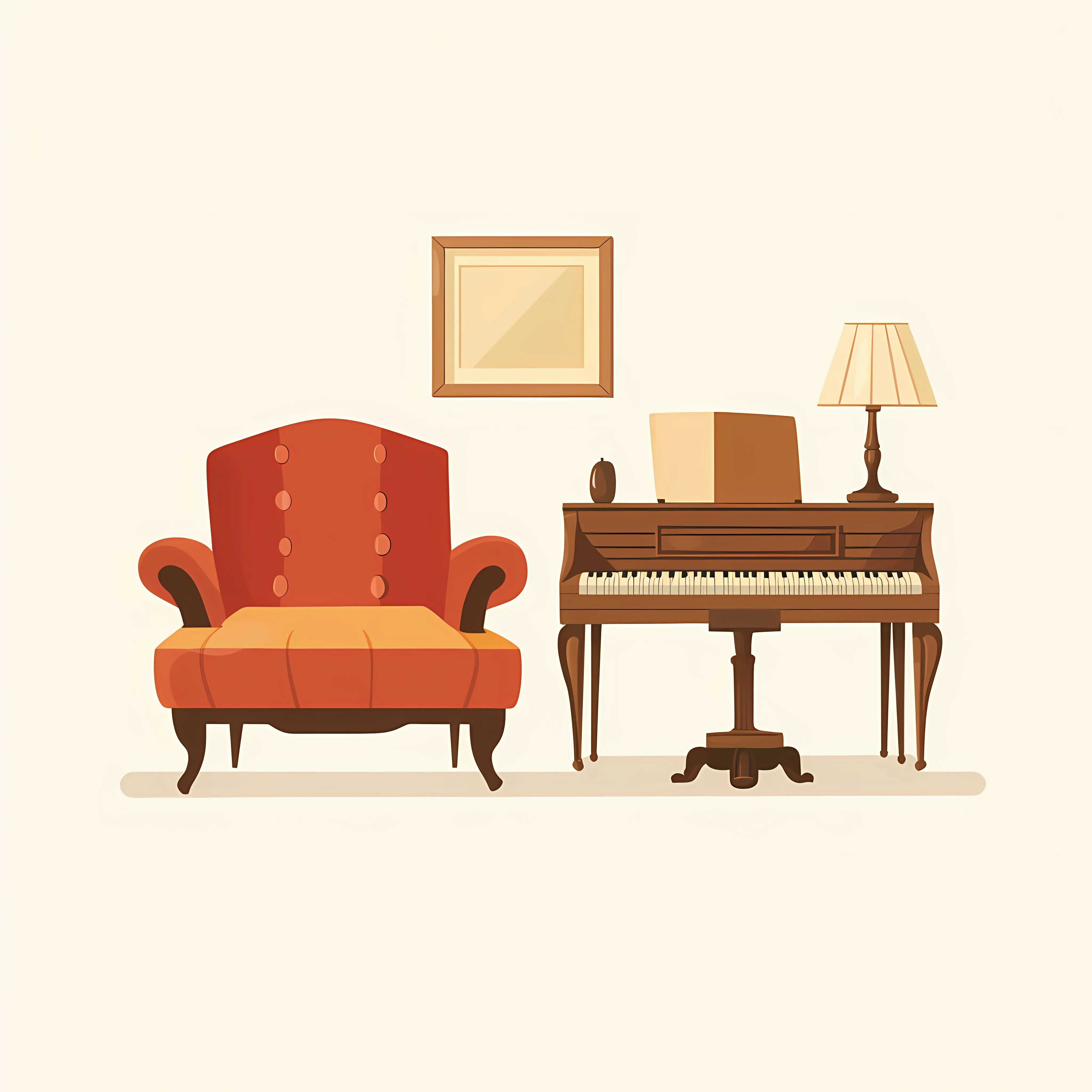 Antique Furniture Vector Illustration Design — free download from Dotvec
