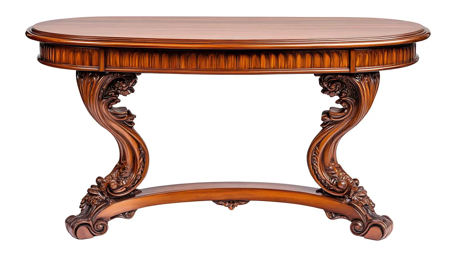 Antique Victorian Sofa Table Isolated — free download from Dotvec