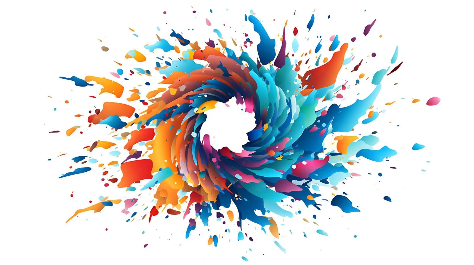 Curl Rotation Explosion Element Visualization — free download from Dotvec