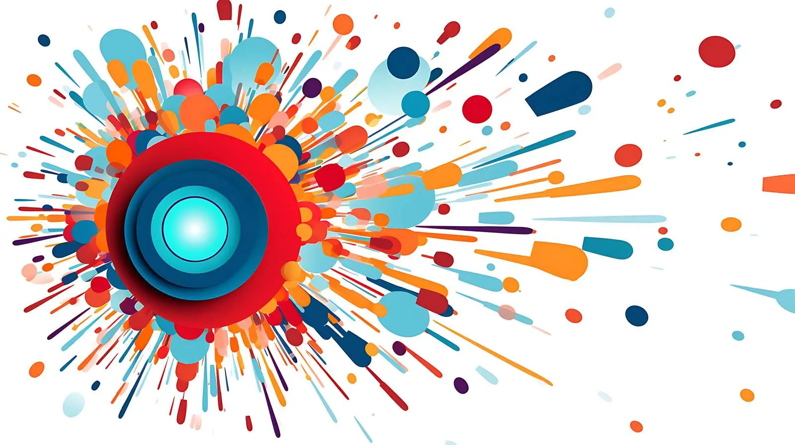 Curl Rotation Centrifugal Explosion Image — free download from Dotvec