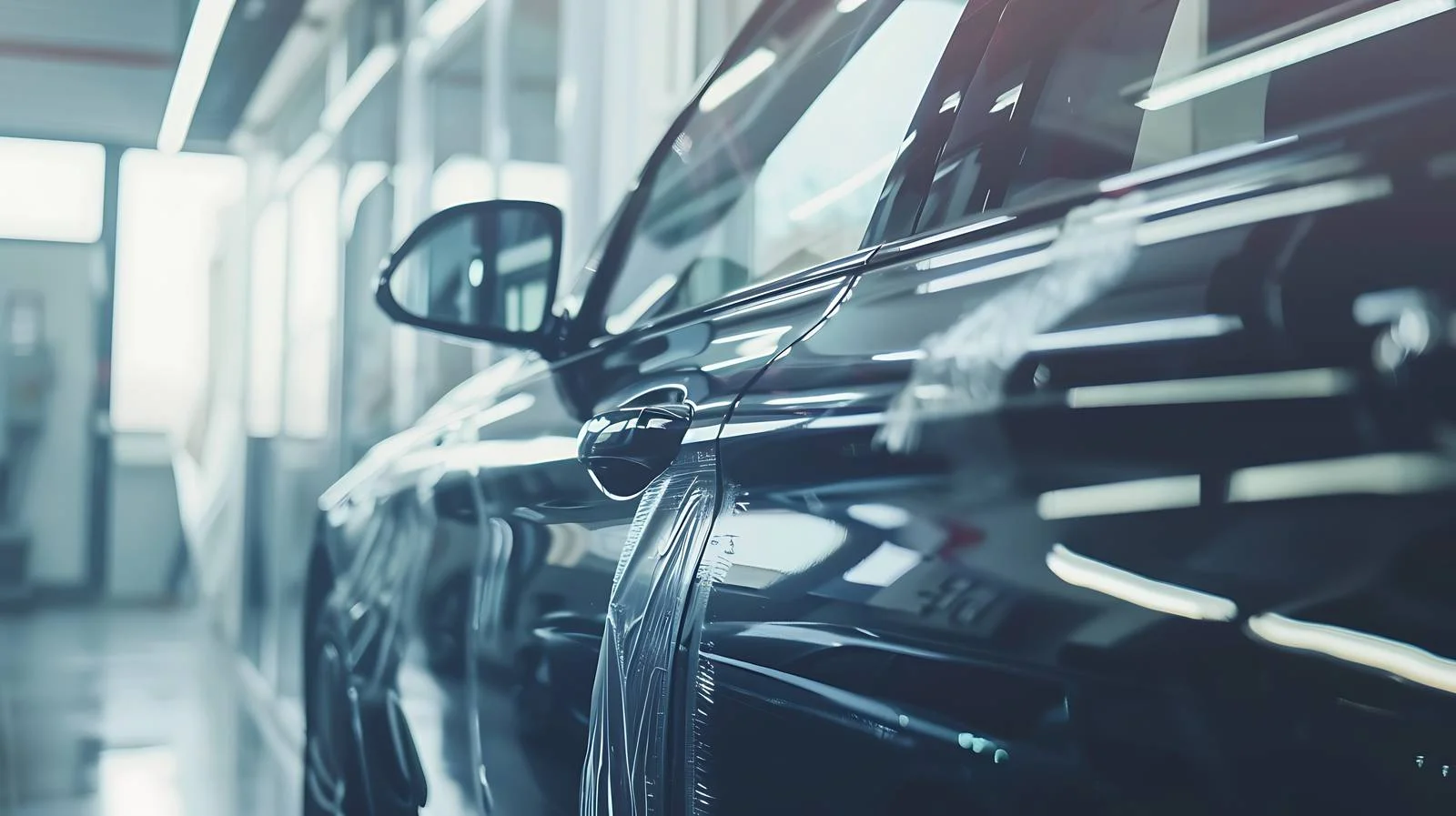 Applying Tinting Foil on Car Window — free download from Dotvec