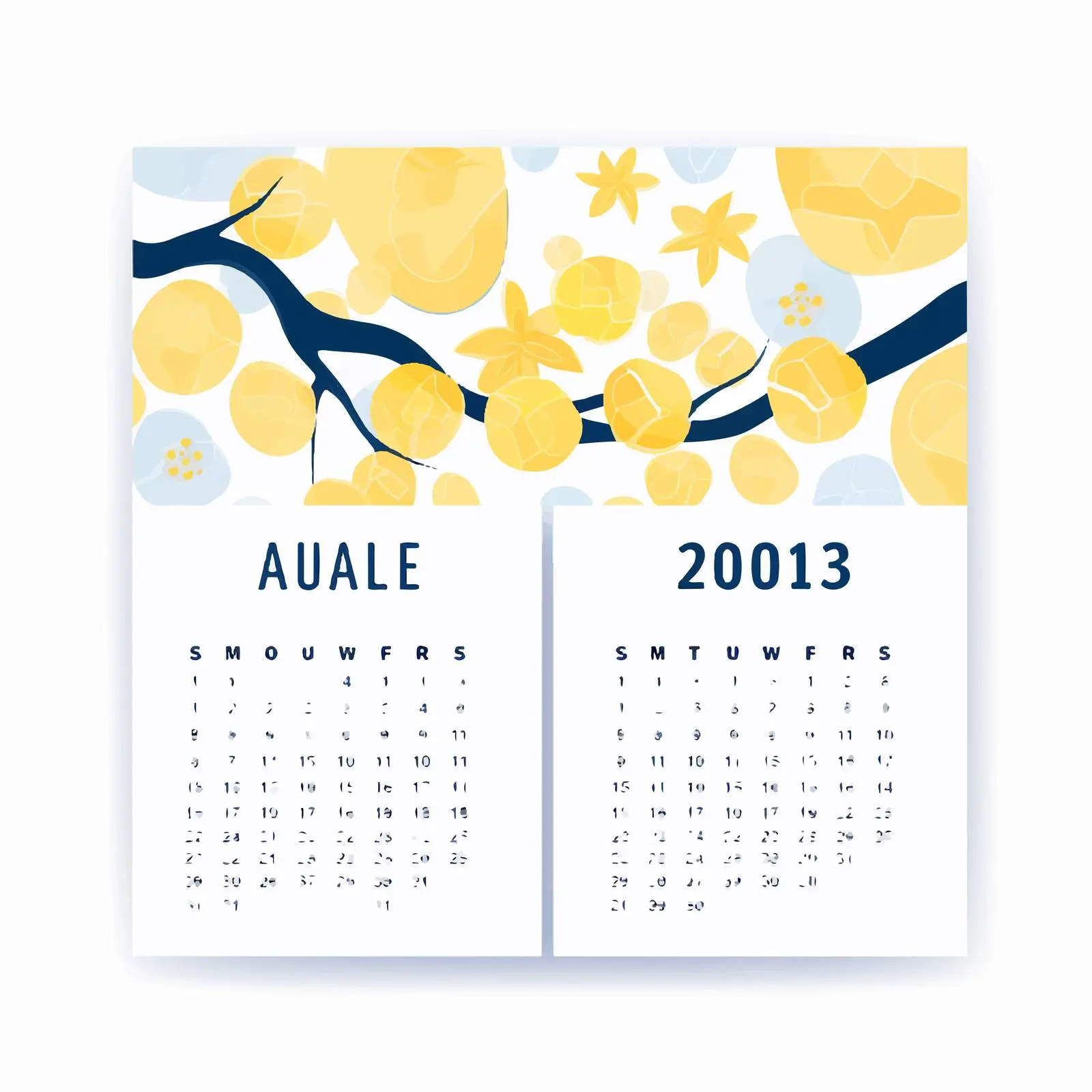 Minimalist April Business Advertising Template – free monthly image from Dotvec