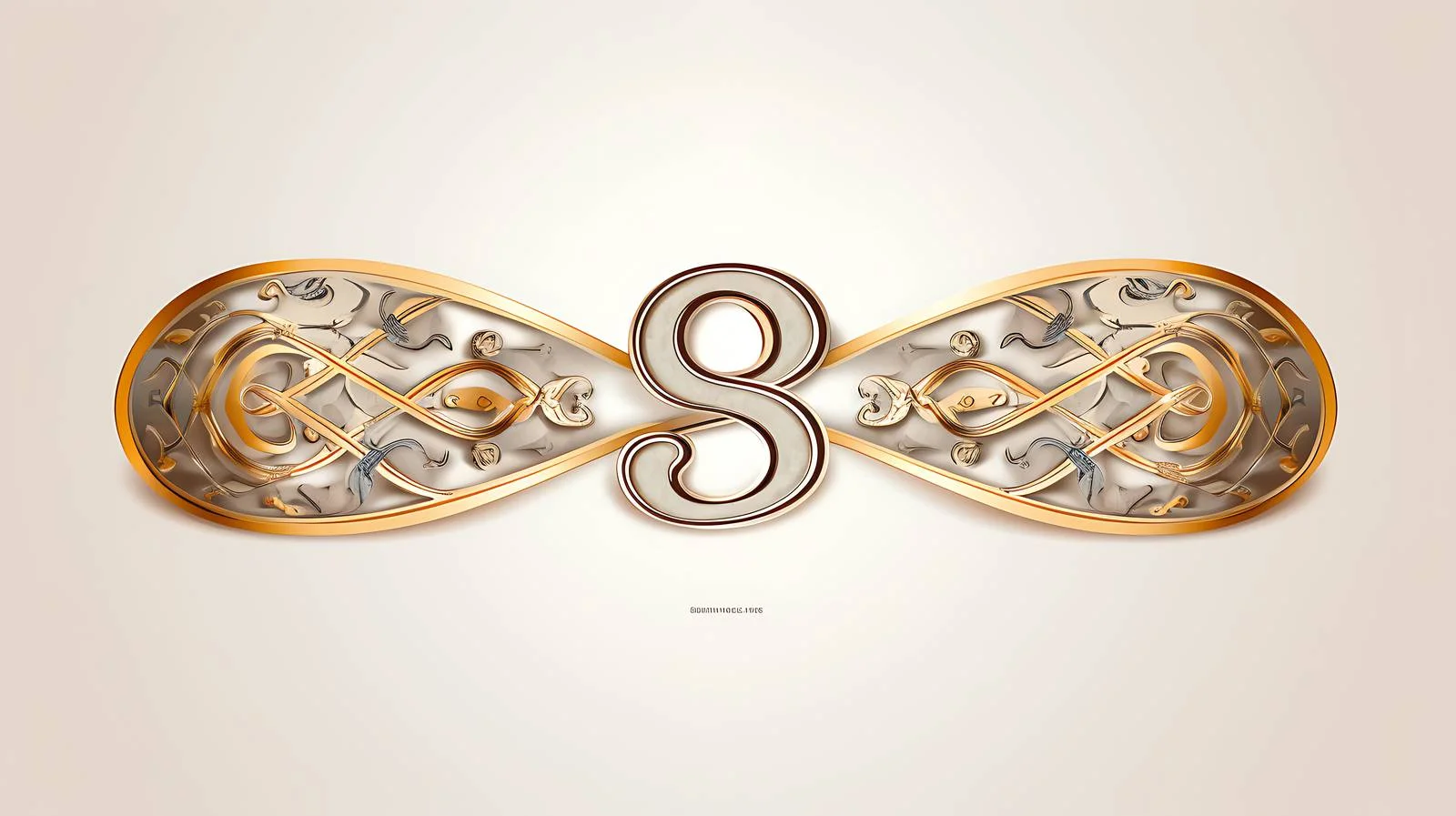 Arabic Numerals with Celtic National Ornament — free download from Dotvec