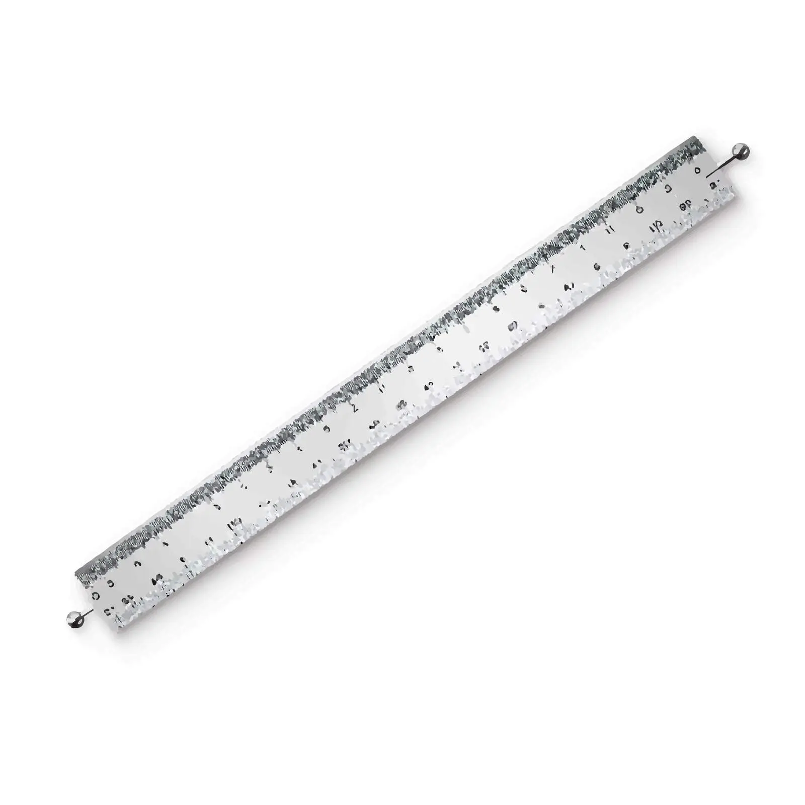 Arc Ruler Vector Illustration on White Background – free diy tools image from Dotvec