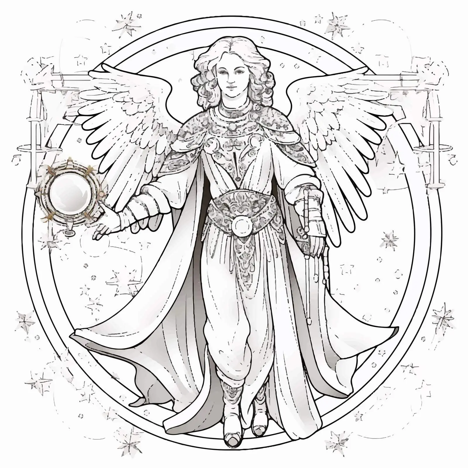 Archangel Uriel: Keeper of Beauty and Light — free download from Dotvec