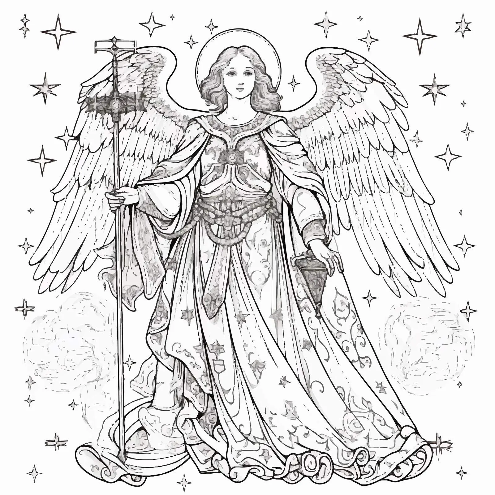 Archangel Uriel: Keeper of Beauty and Light — free download from Dotvec