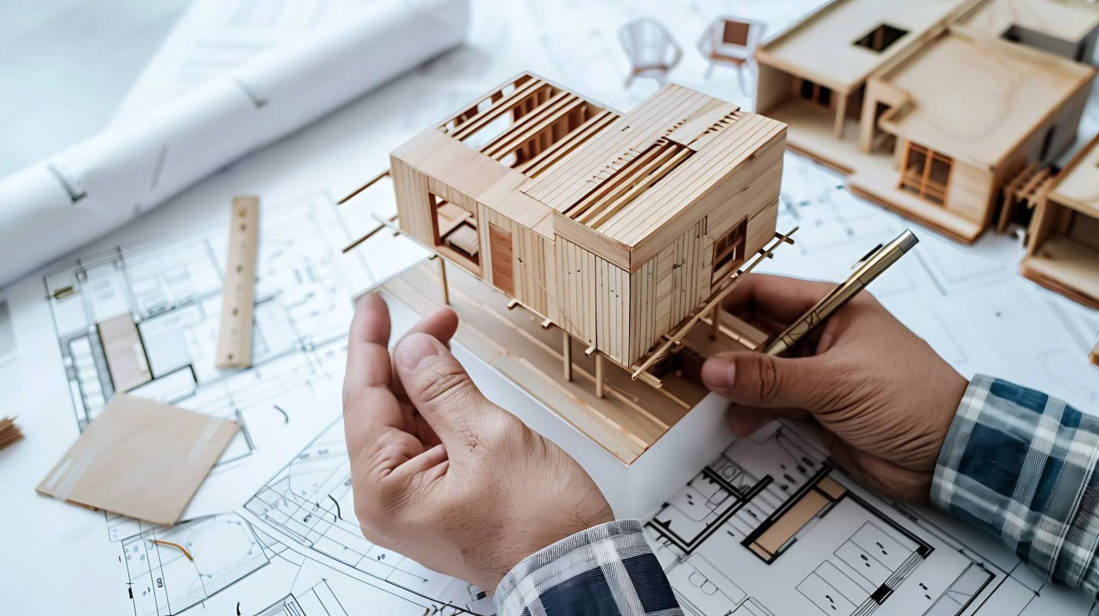 Presentation of Mini House Model — free download from Dotvec