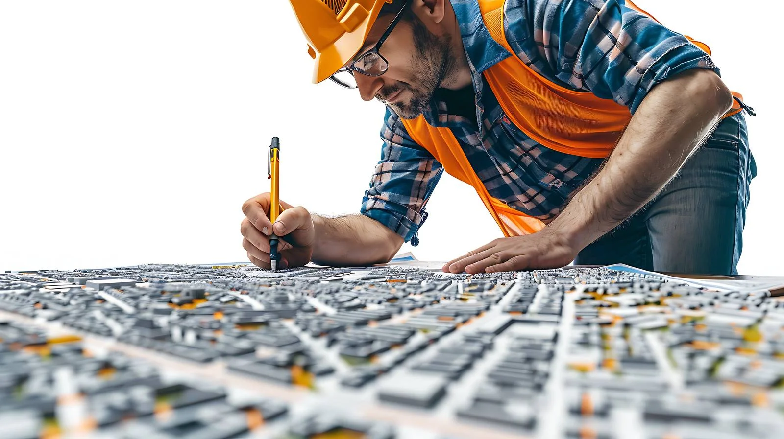 Urban Planning Sketching City Map Concept — free download from Dotvec