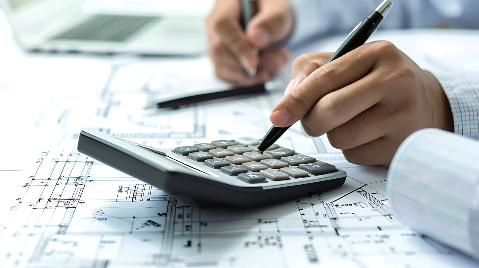 Professional Architecture Calculator in Use — free download from Dotvec