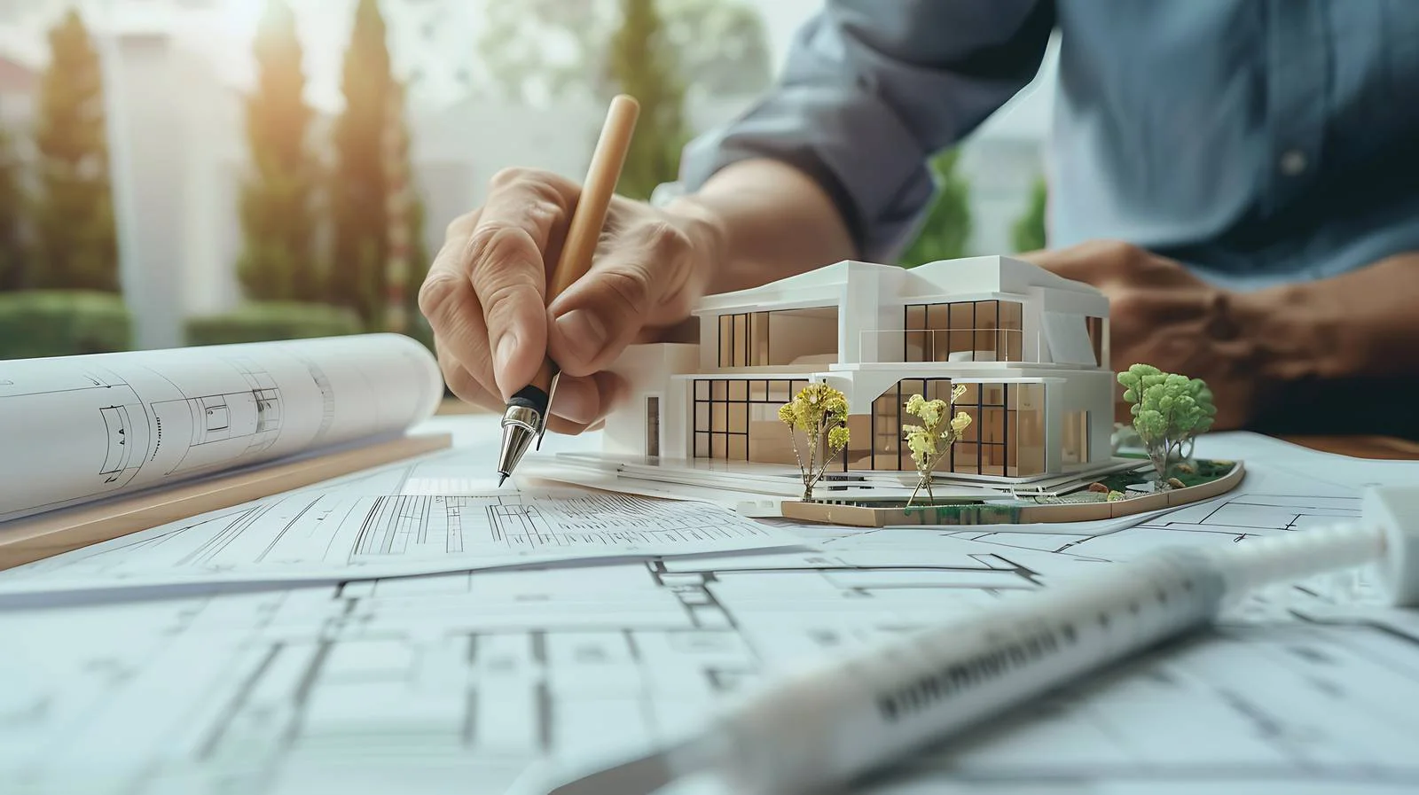 Architect's Scalene Triangle Draughting Design — free download from Dotvec