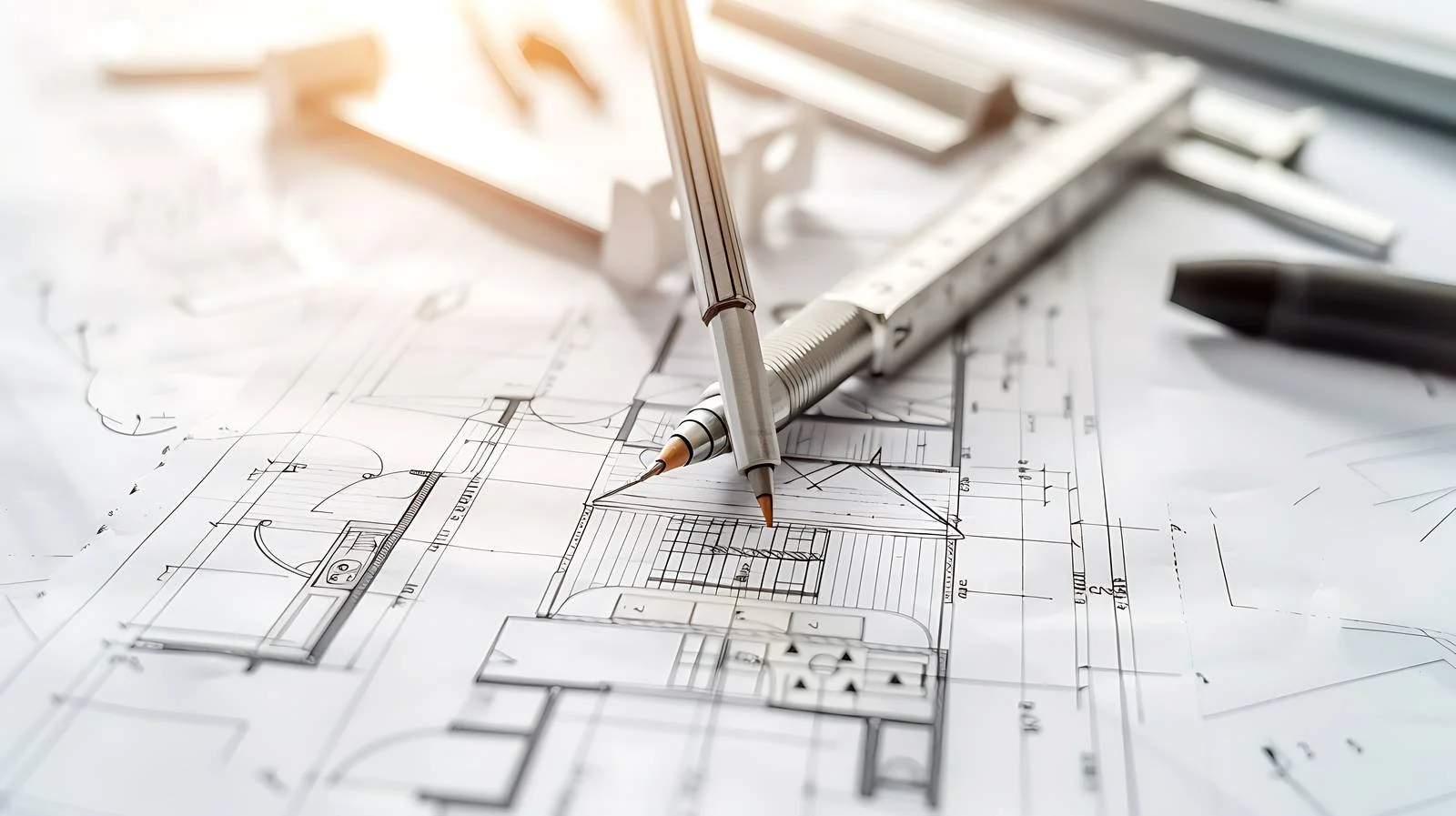 Architect Engineering Pen Ruler Angle Tool — free download from Dotvec