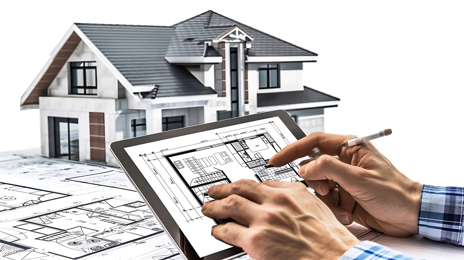 Architect Engineer Tablet Drawing Review — free download from Dotvec