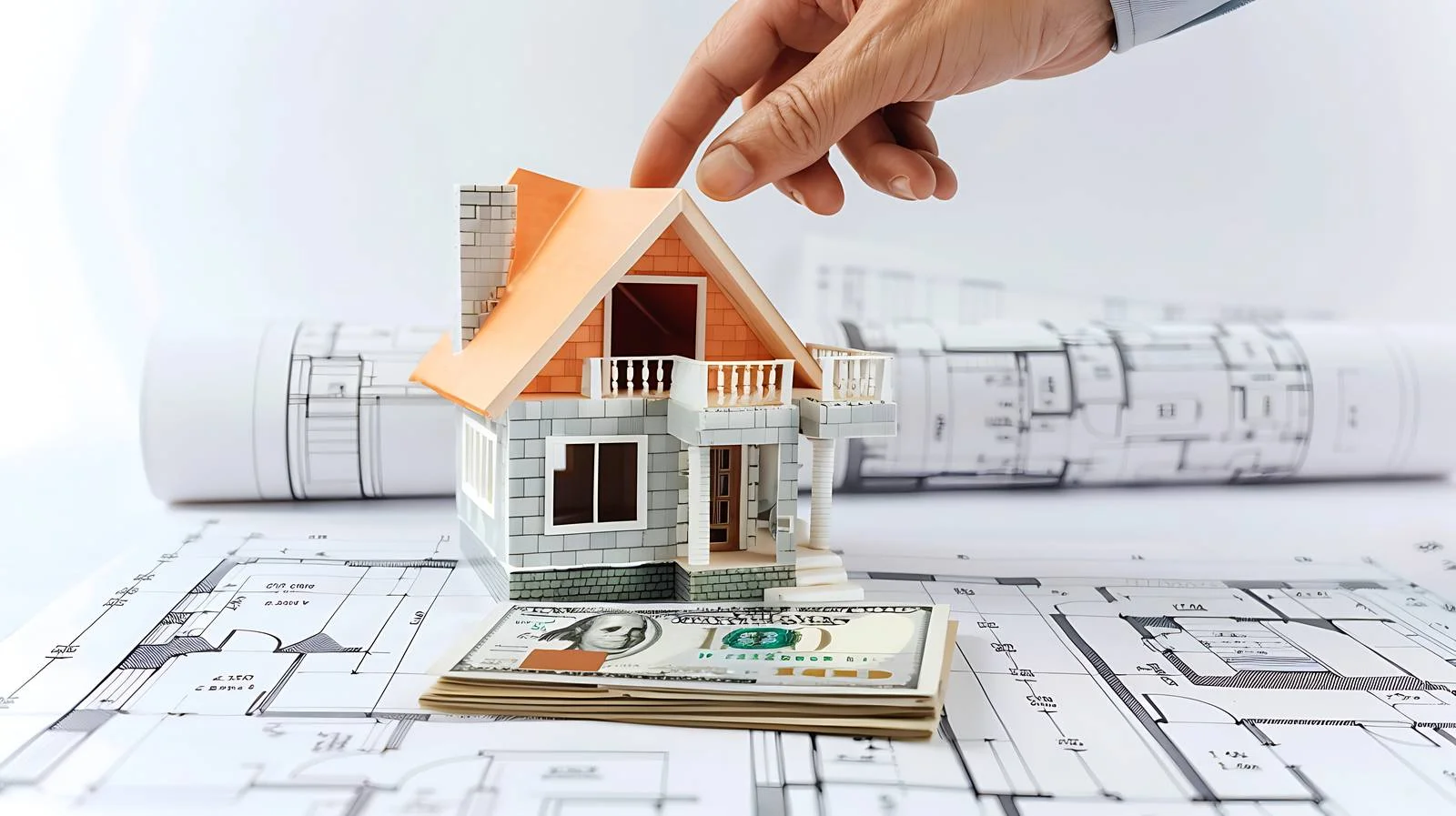 Architect Investing in Home Savings Concept — free download from Dotvec