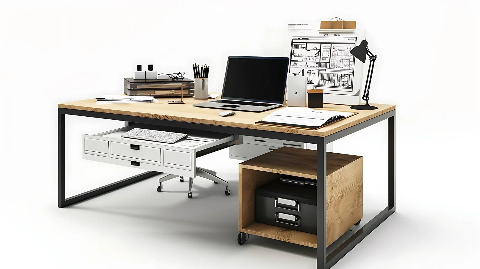 Architect's Office Laptop Inspection — free download from Dotvec