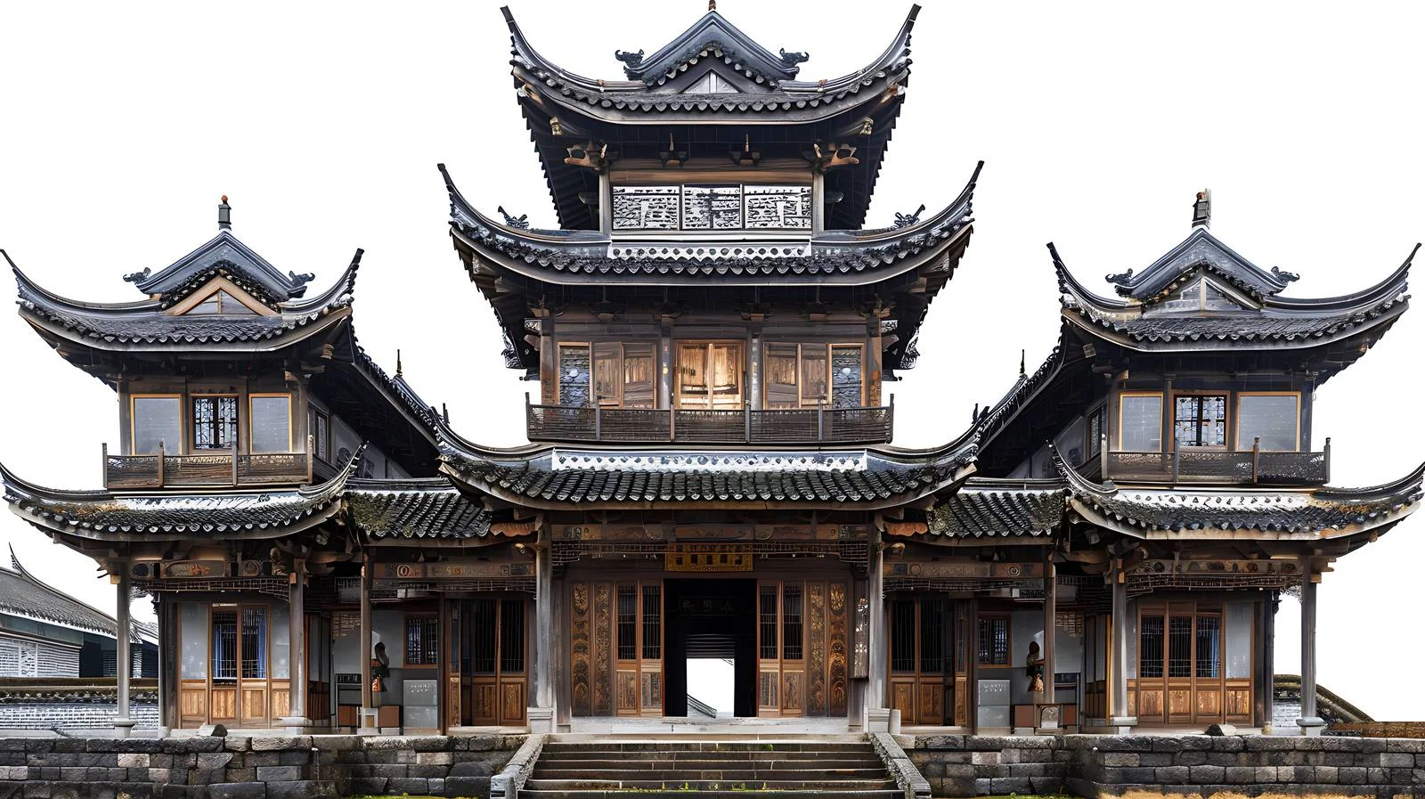 Captivating Architectural Beauty of Jujing in Wuyuan — free download from Dotvec