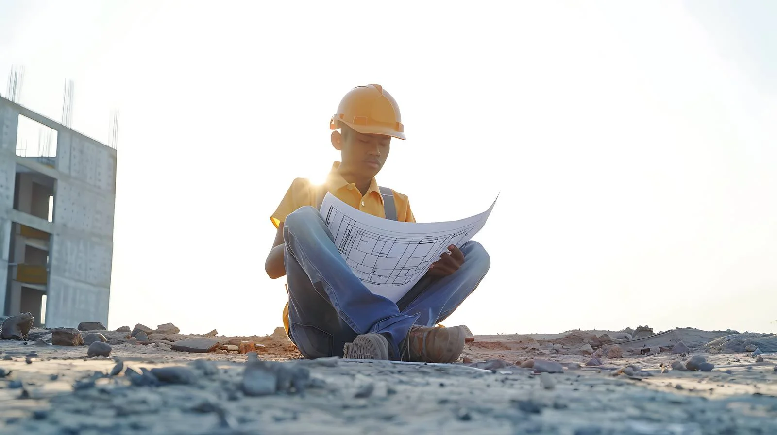 Urban Contemplation Scene — free download from Dotvec