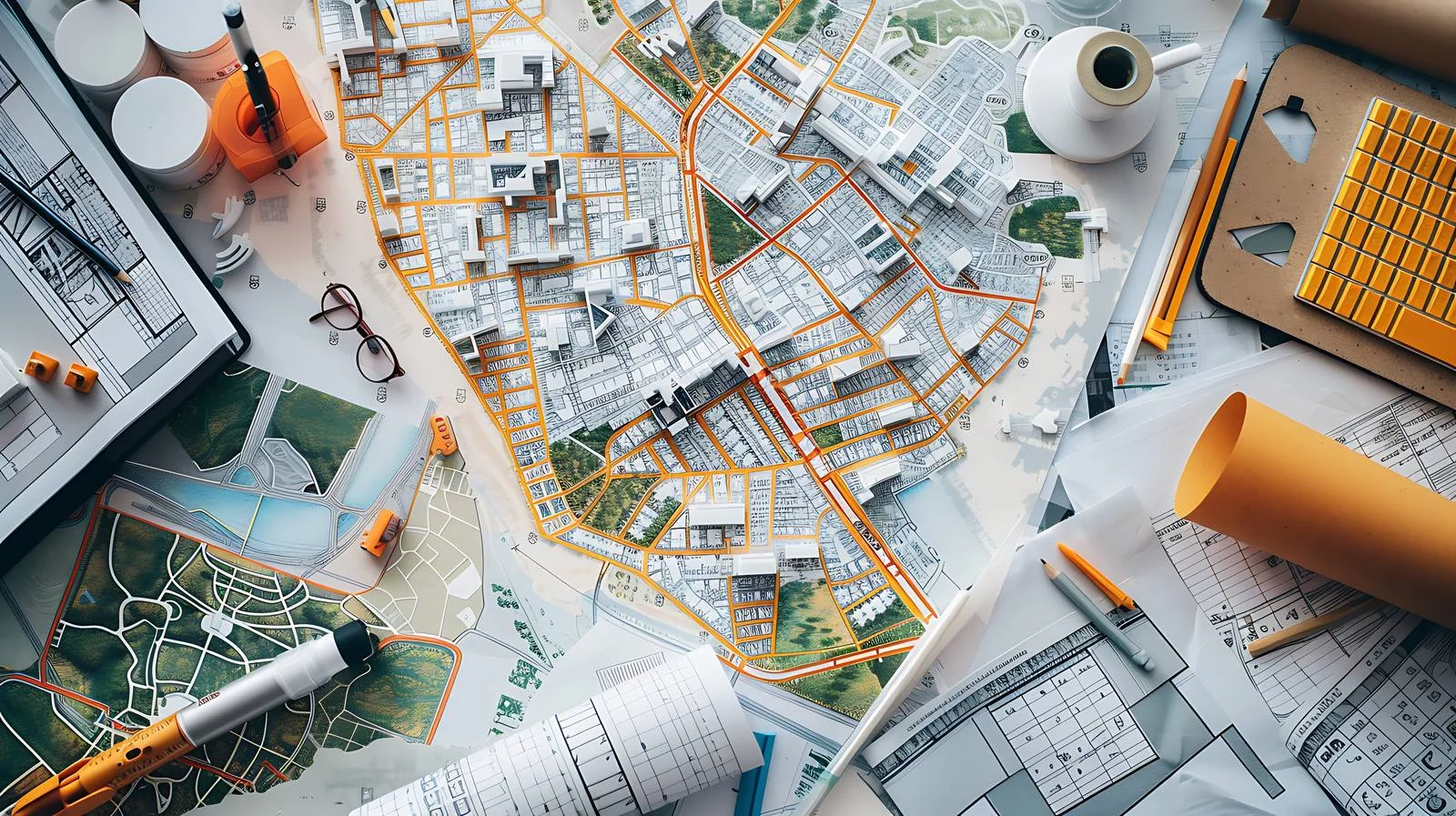 Urban Development Blueprint — free download from Dotvec