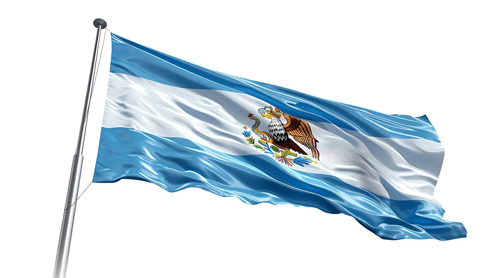 Argentina Flag on White Background — free download from Dotvec