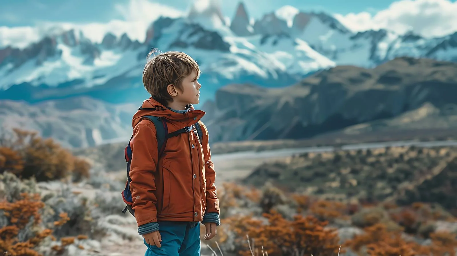 Exploring Patagonia: Hiking Tour with Boy — free download from Dotvec