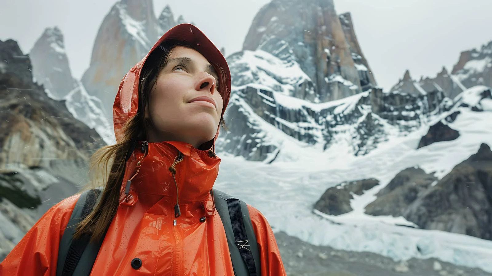 Portrait of Woman in Patagonia — free download from Dotvec