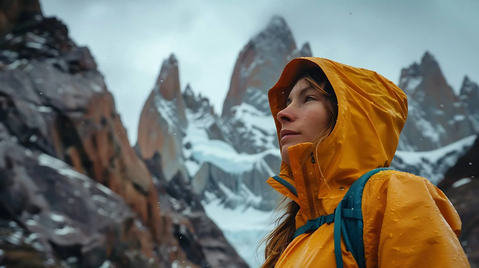 Portrait of Woman in Patagonia — free download from Dotvec