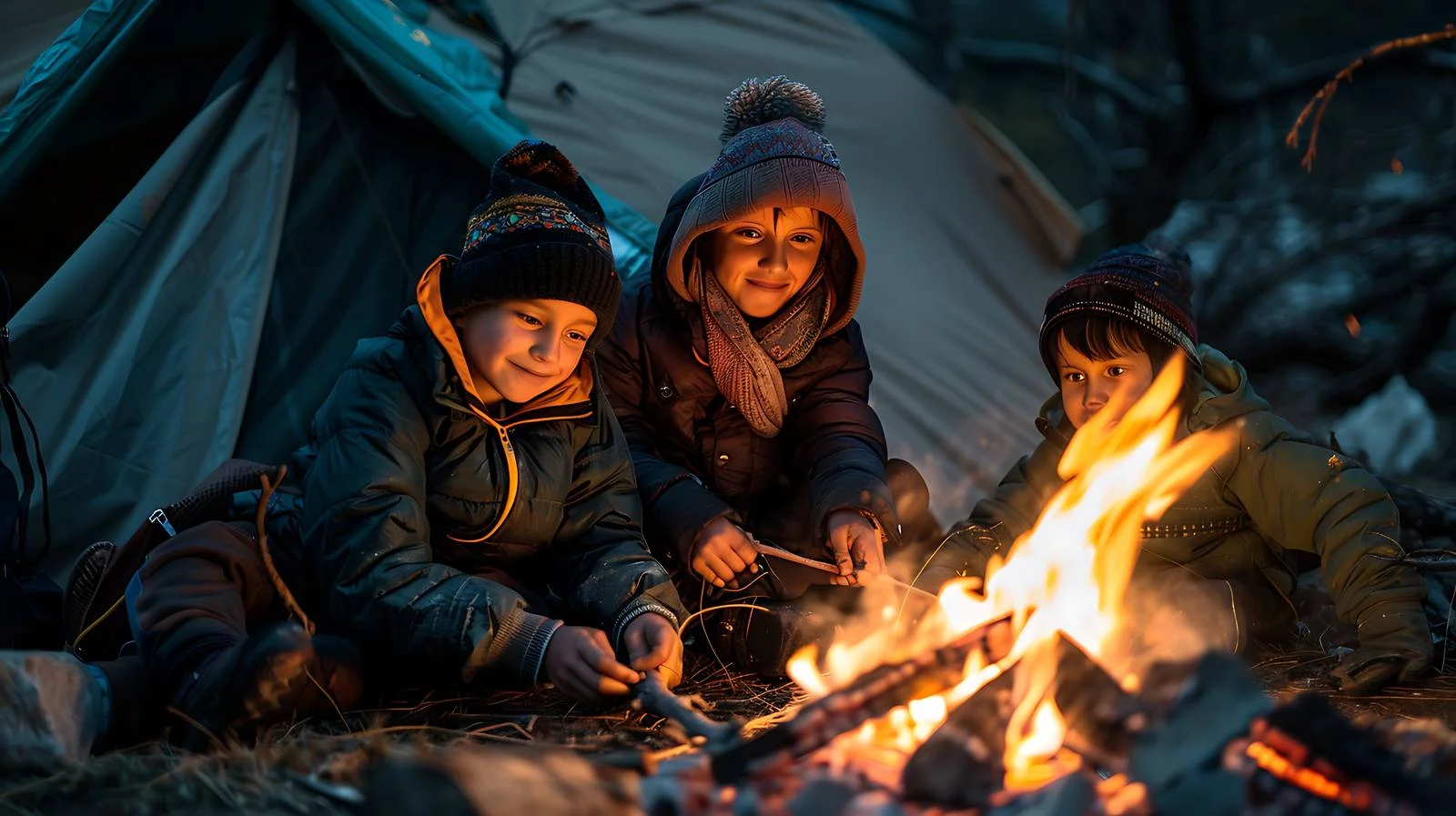 Mother and Child at Lago Futalaufquen — free download from Dotvec