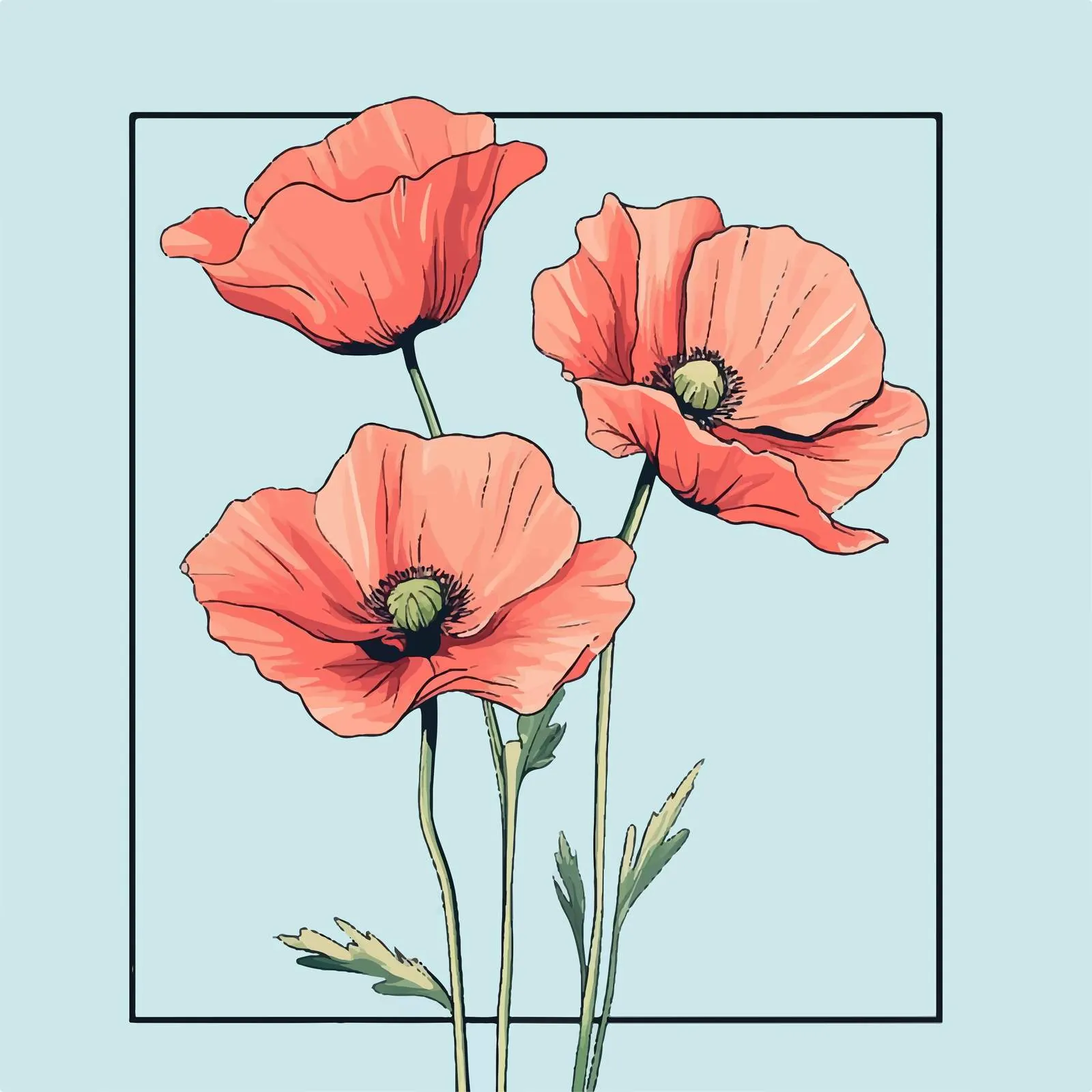 Beautiful Blooming Art Background Vectors — free download from Dotvec