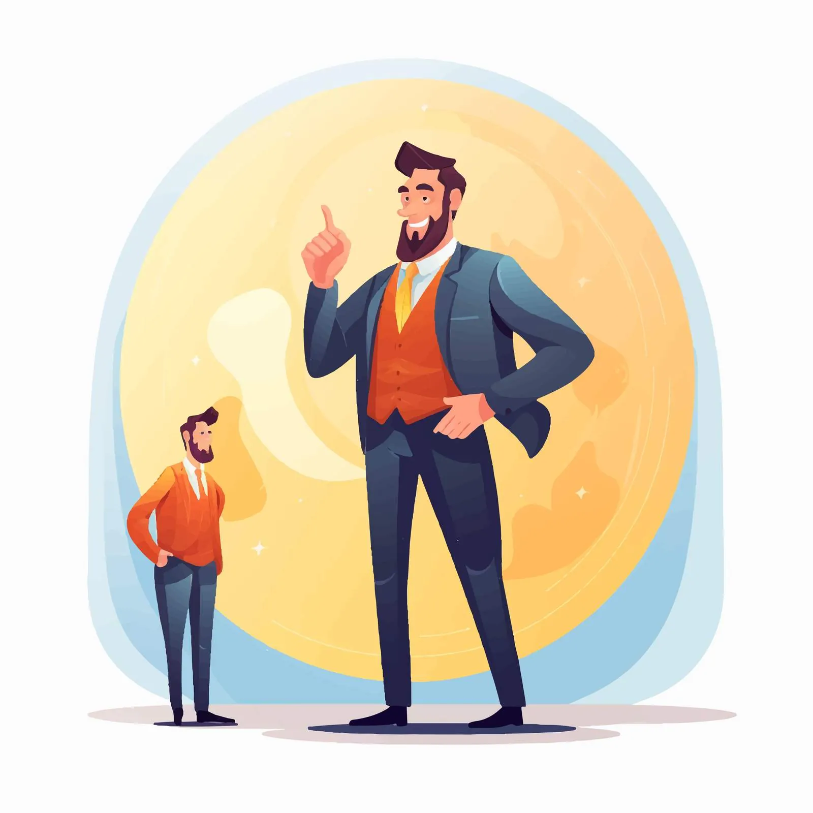 Confident Man Proudly Embracing His Identity — free download from Dotvec