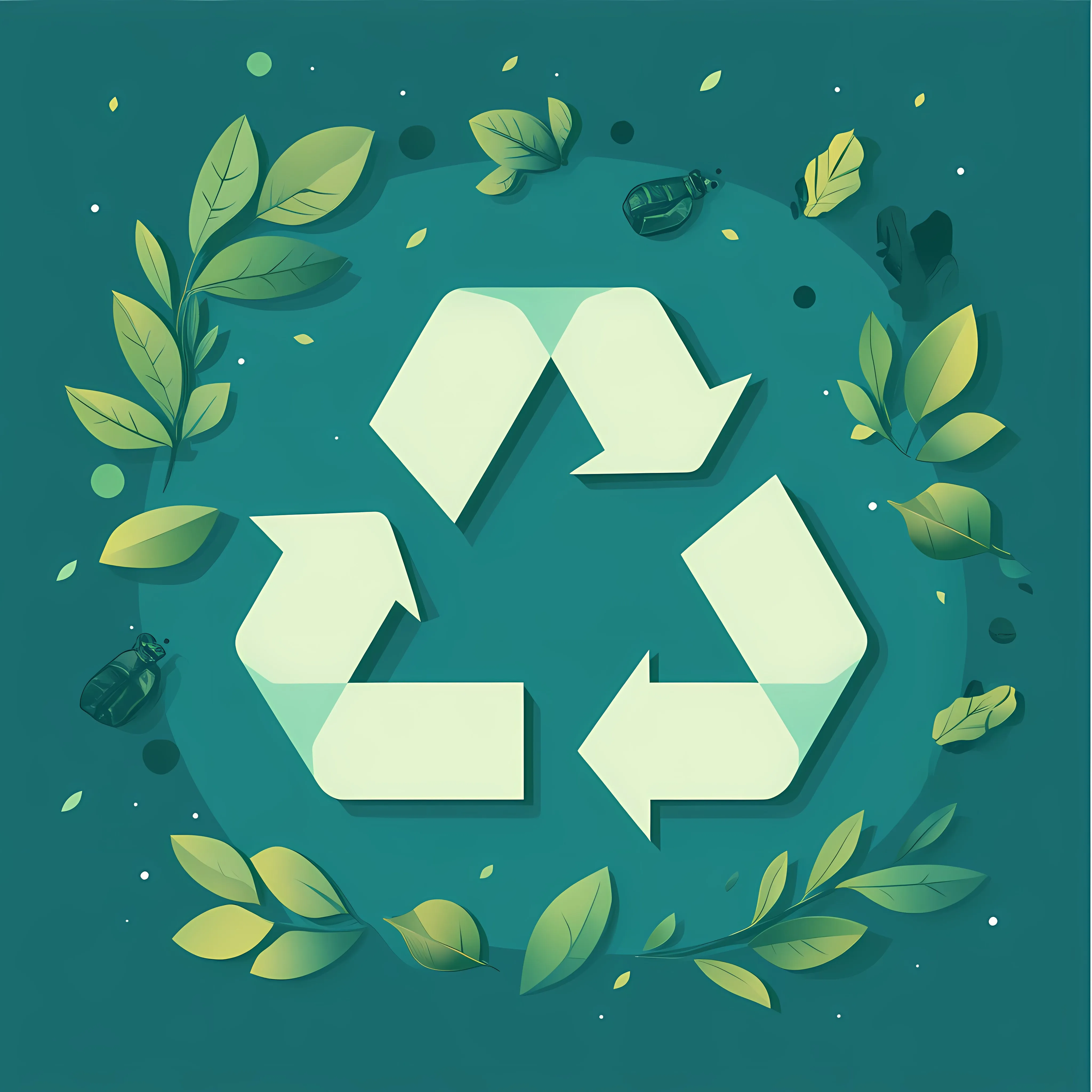 Eco-Friendly Arrow Recycle Vector Illustration — free download from Dotvec