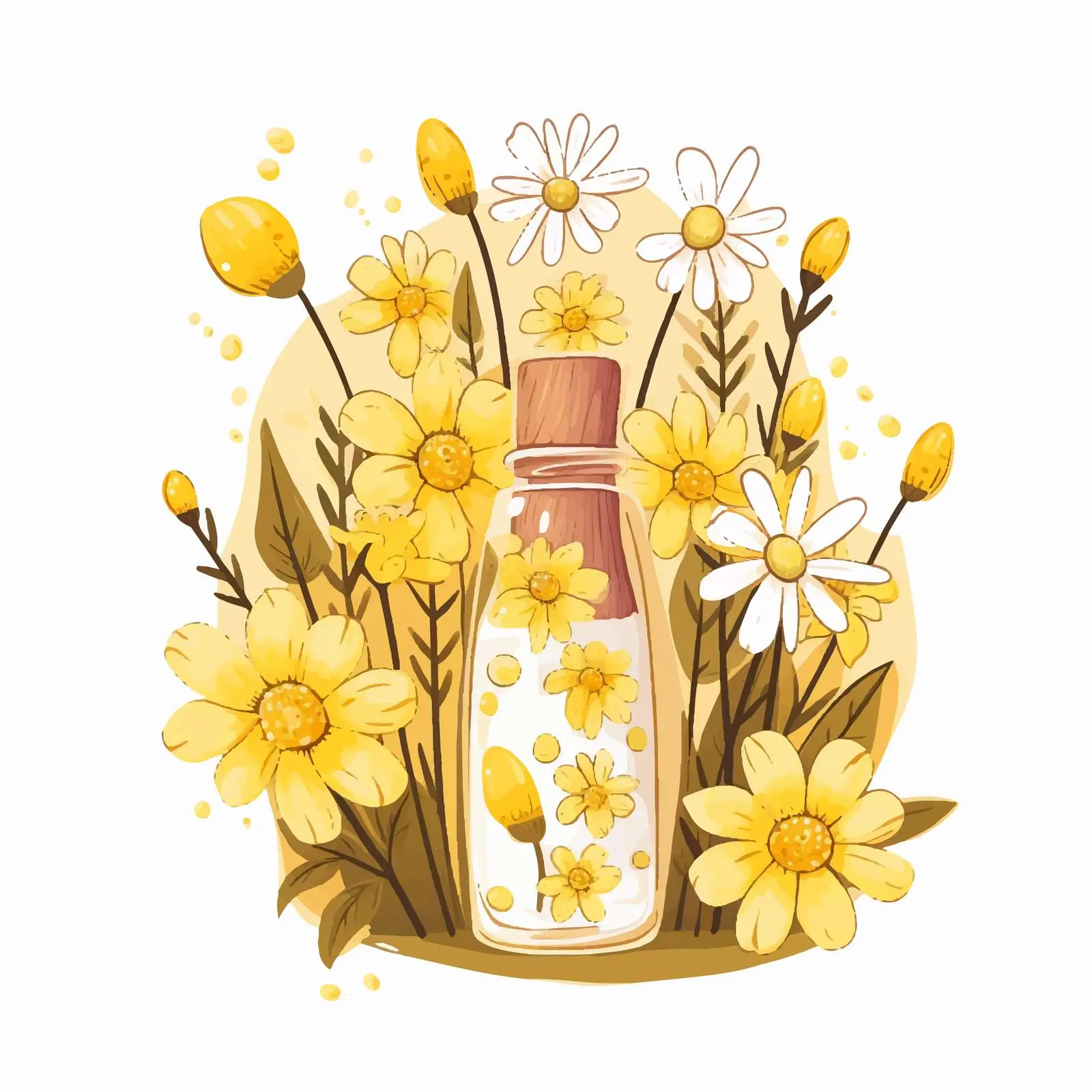 Spring Manicure Art with Handwritten Inscription — free download from Dotvec