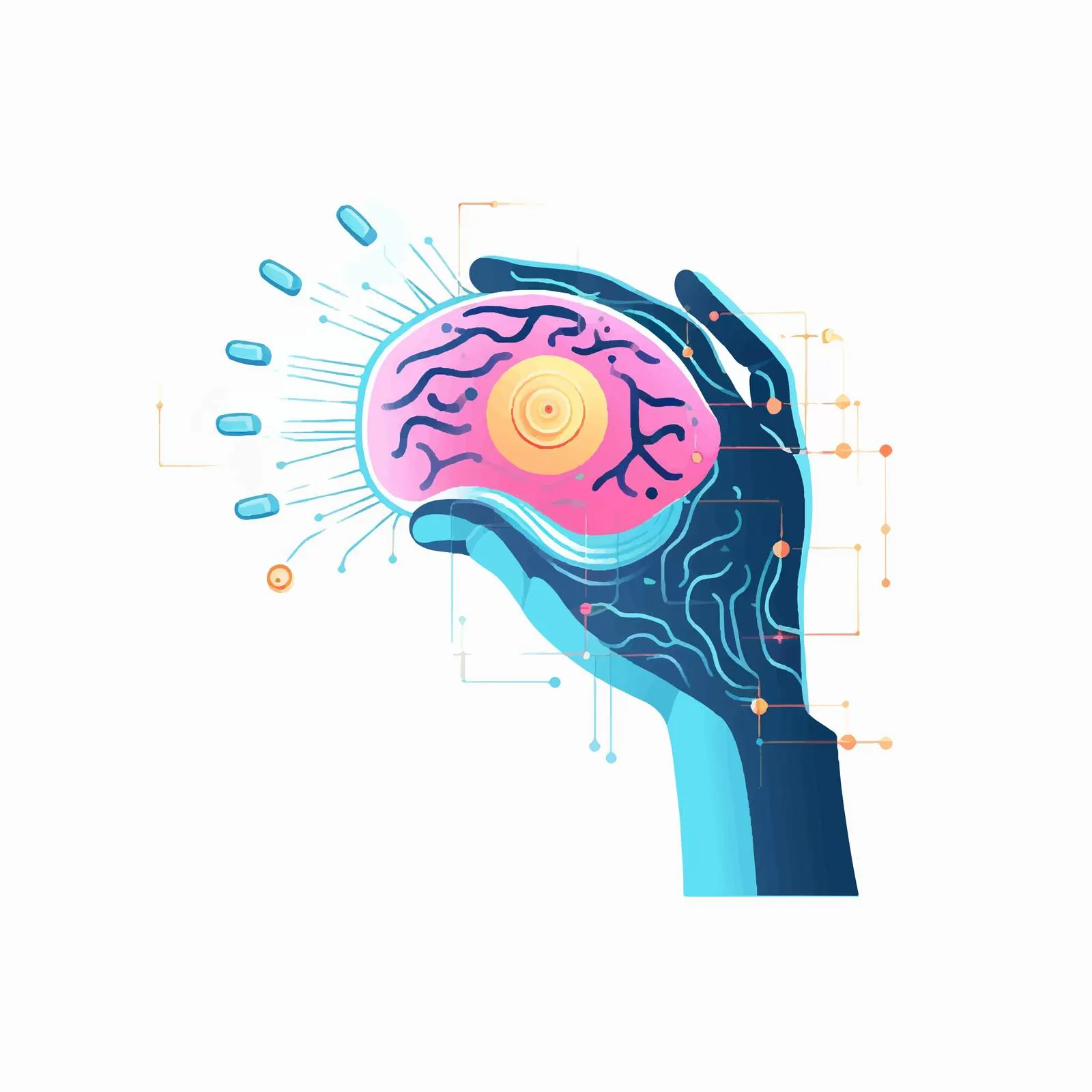 Smart Robot and Conscious Machine Vector Design — free download from Dotvec