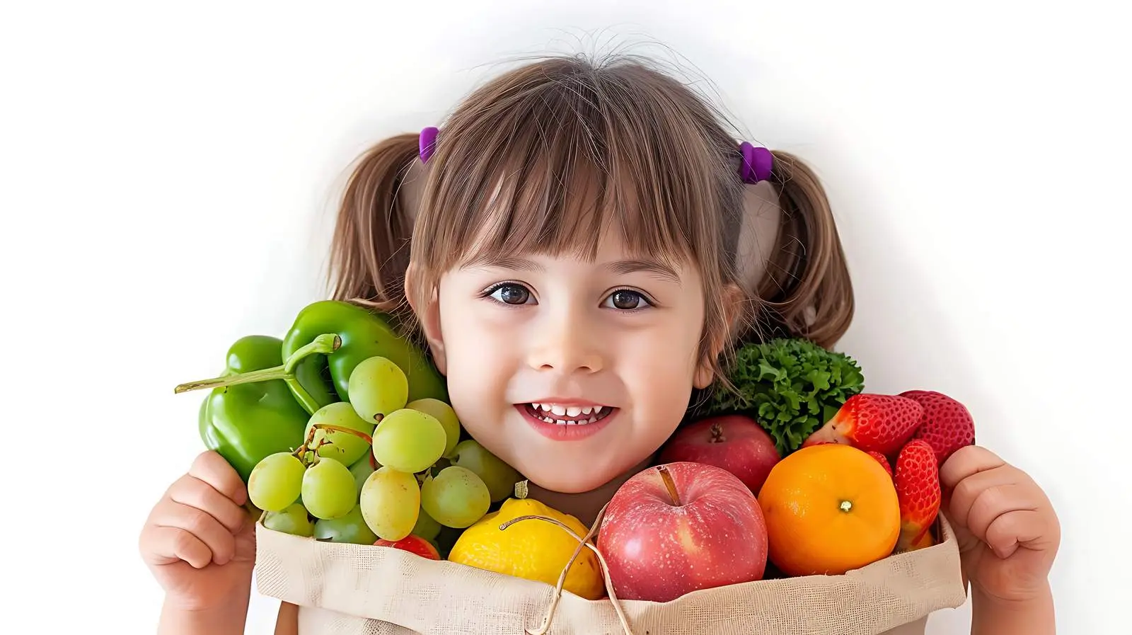 Assorted Fruits and Vegetables in Grocery Bag – free community image from Dotvec