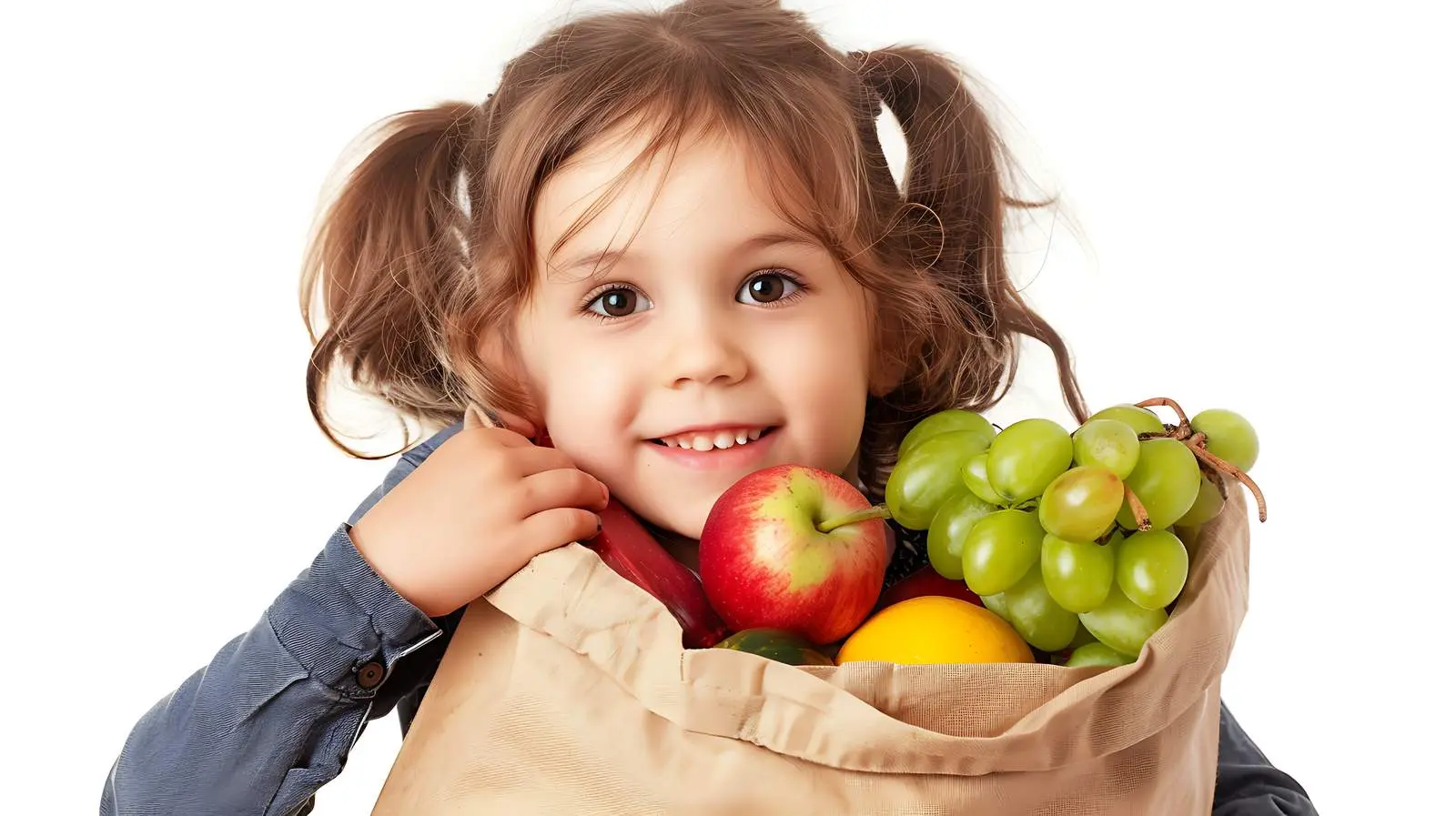 Assorted Fruits and Vegetables in Grocery Bag – free wholesome image from Dotvec